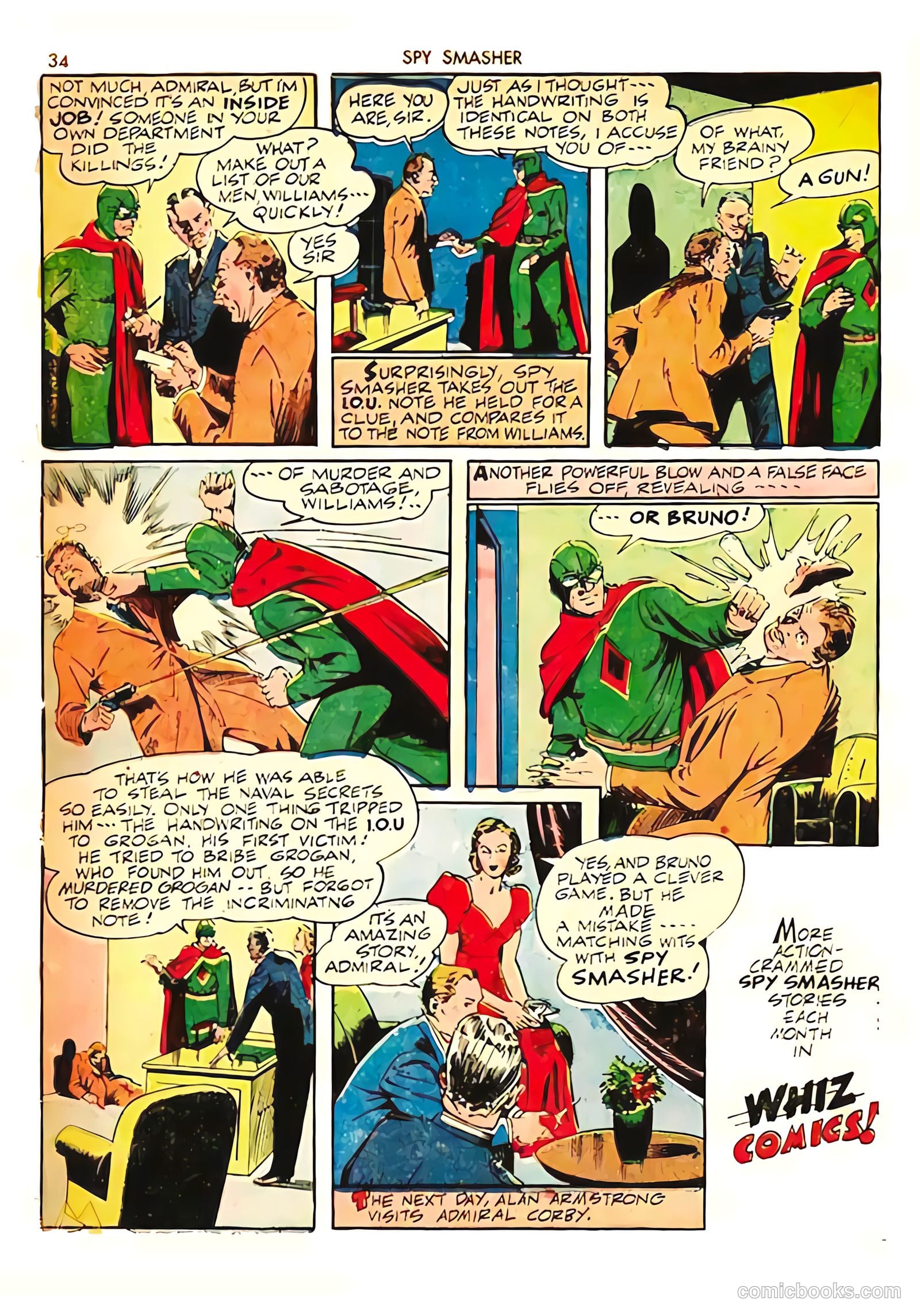 Spy Smasher #5 (1942) — page 34 of 68