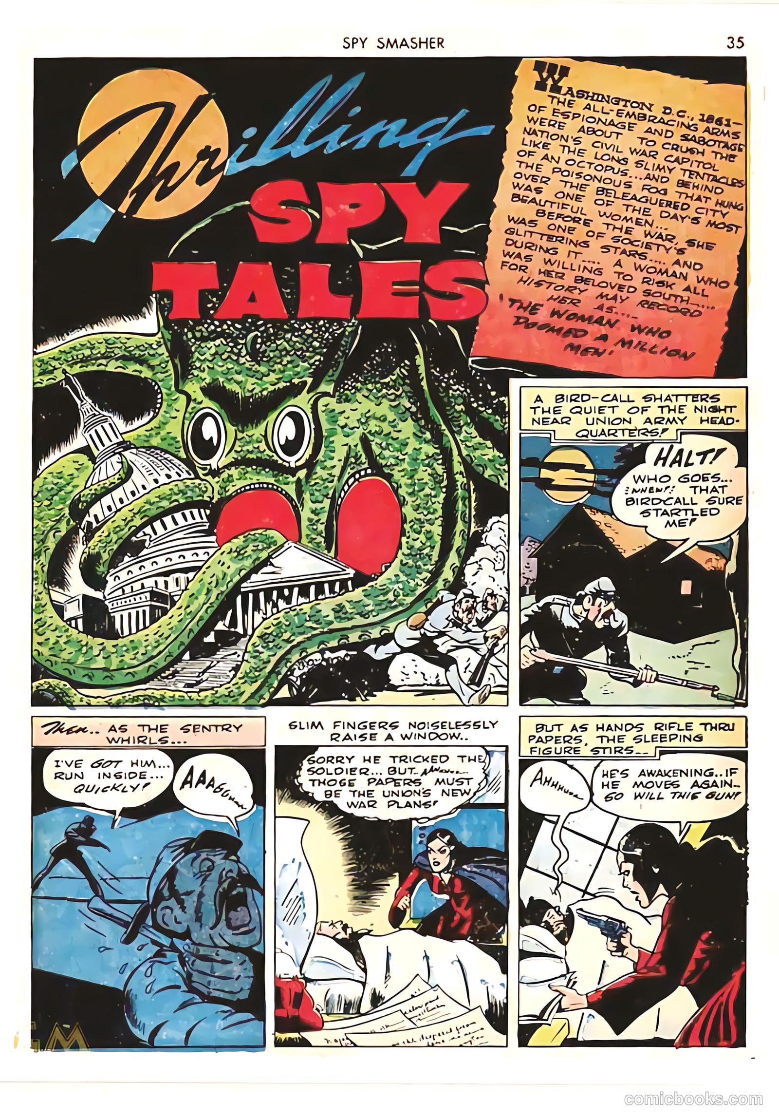 Spy Smasher #5 (1942) — page 35 of 68