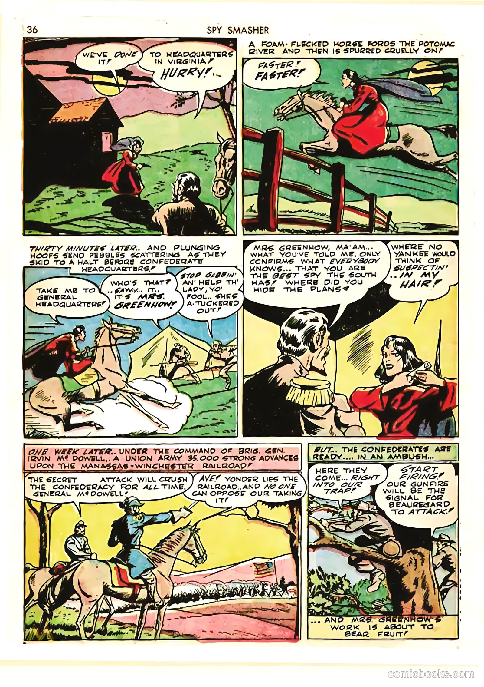 Spy Smasher #5 (1942) — page 36 of 68