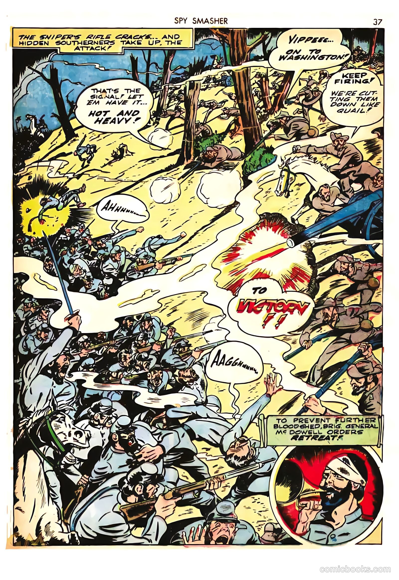Spy Smasher #5 (1942) — page 37 of 68