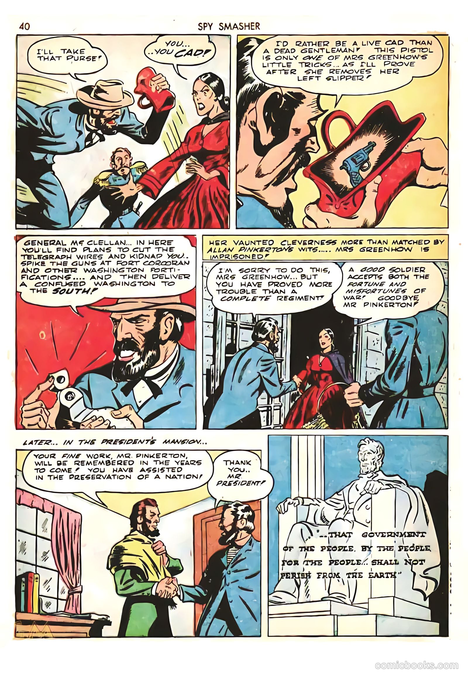 Spy Smasher #5 (1942) — page 40 of 68
