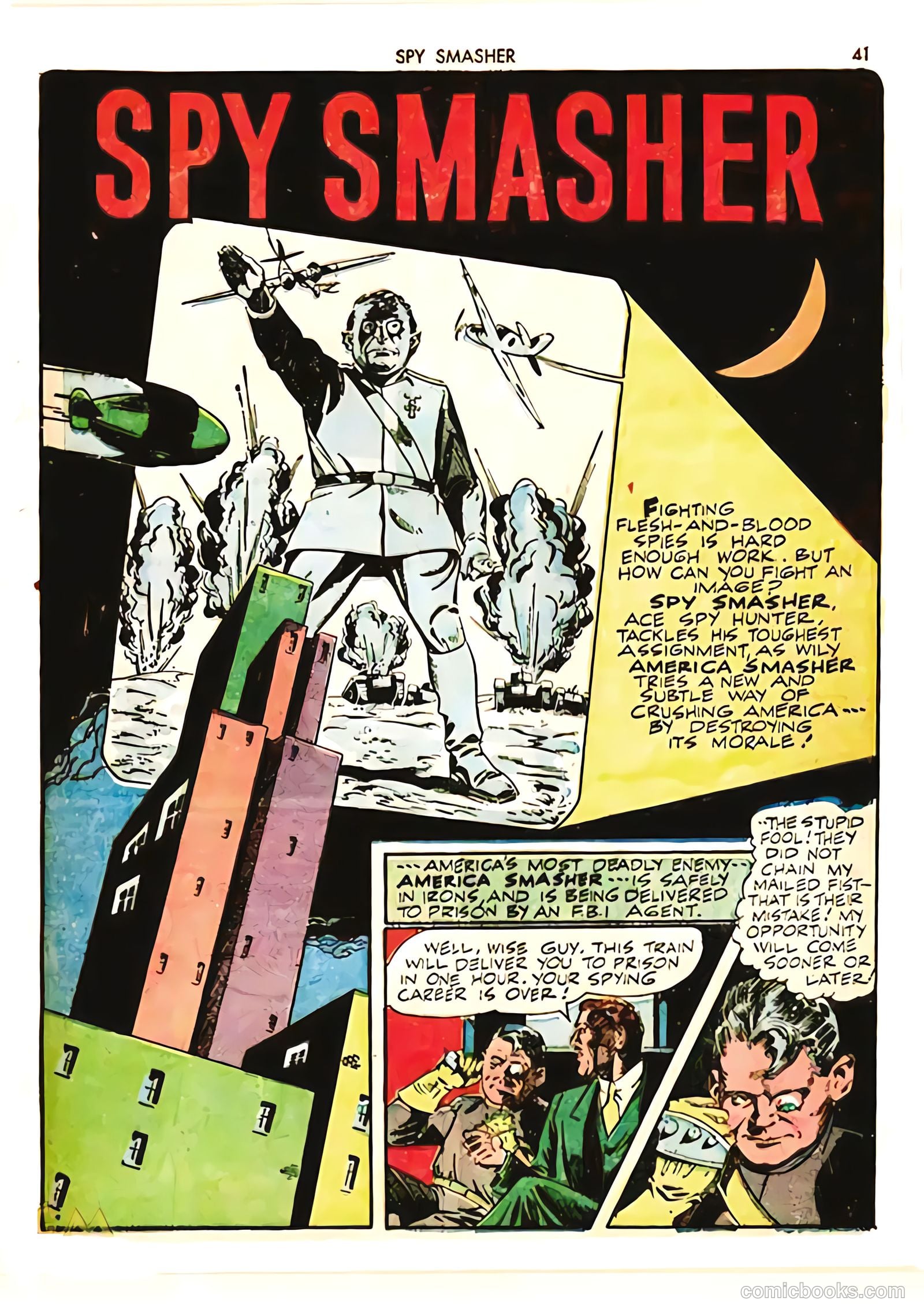Spy Smasher #5 (1942) — page 41 of 68