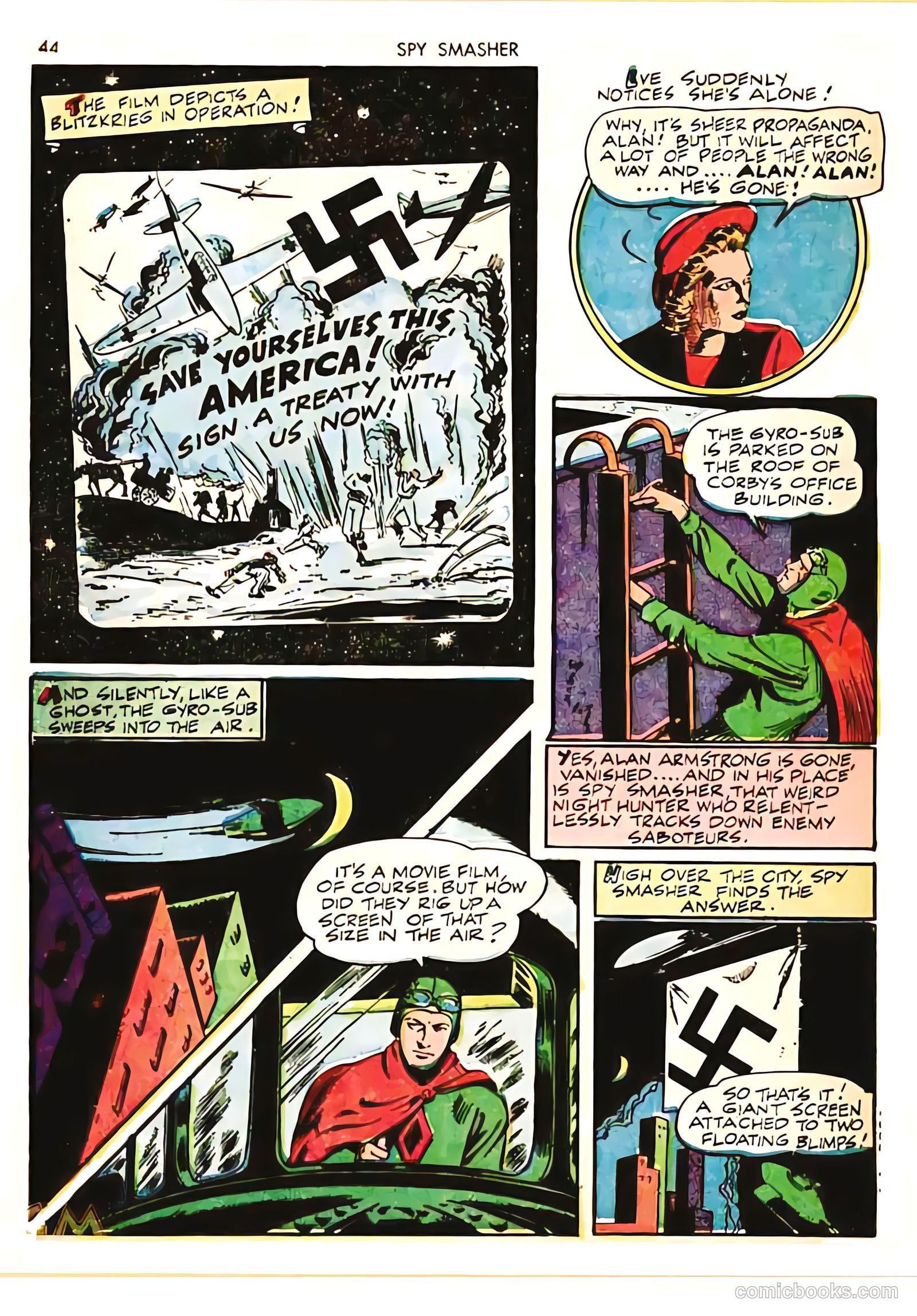 Spy Smasher #5 (1942) — page 44 of 68