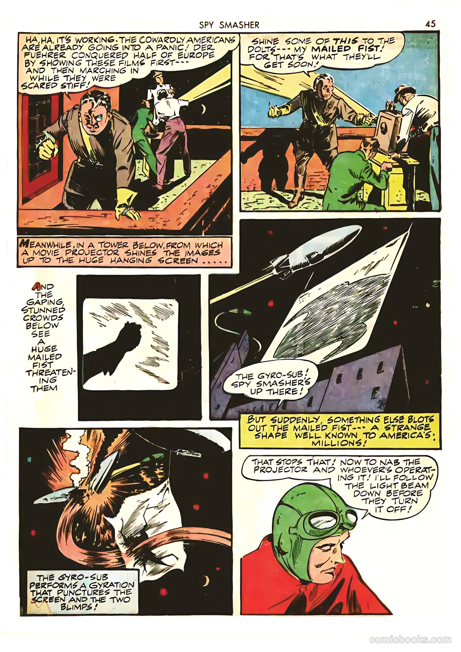 Spy Smasher #5 (1942) — page 45 of 68