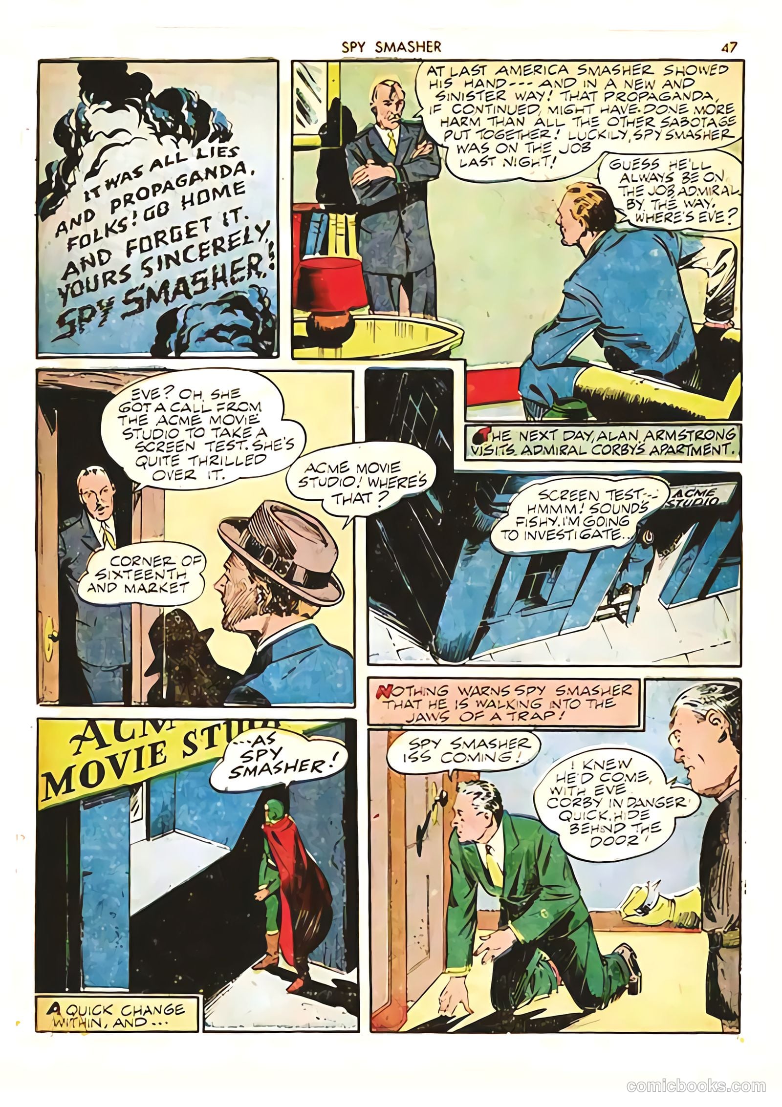 Spy Smasher #5 (1942) — page 47 of 68