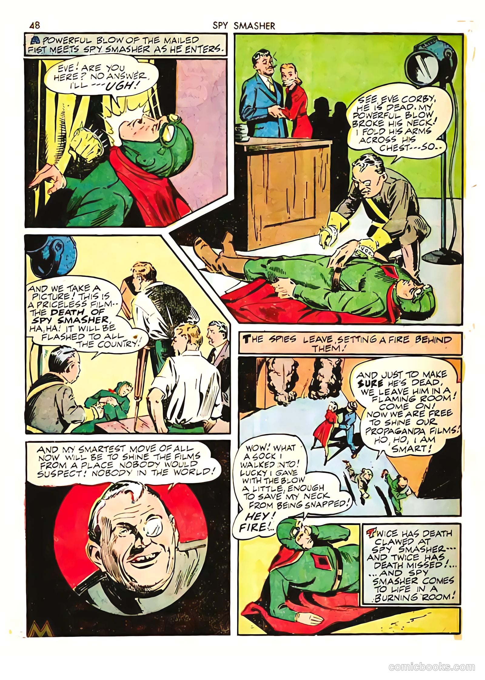 Spy Smasher #5 (1942) — page 48 of 68