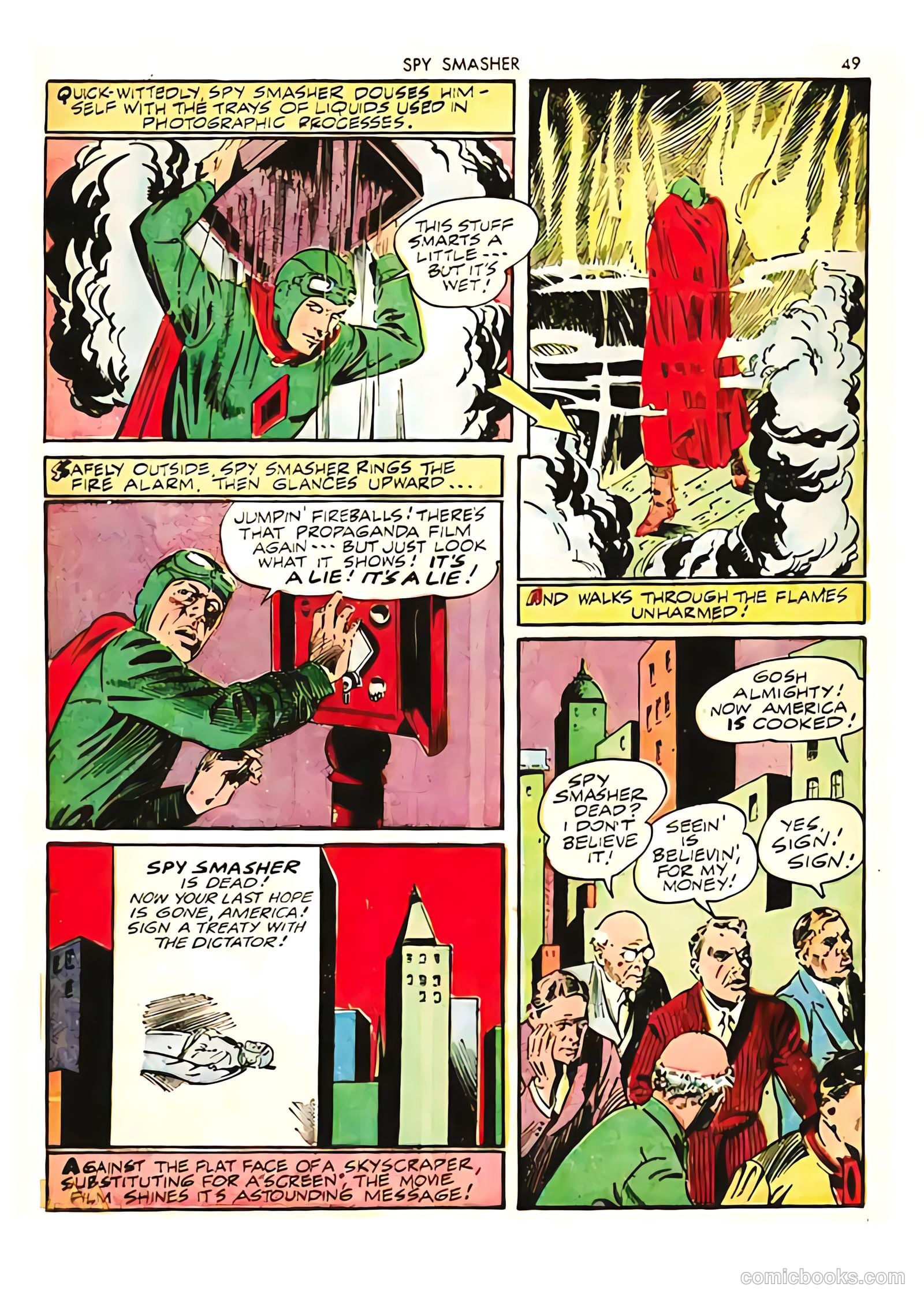 Spy Smasher #5 (1942) — page 49 of 68