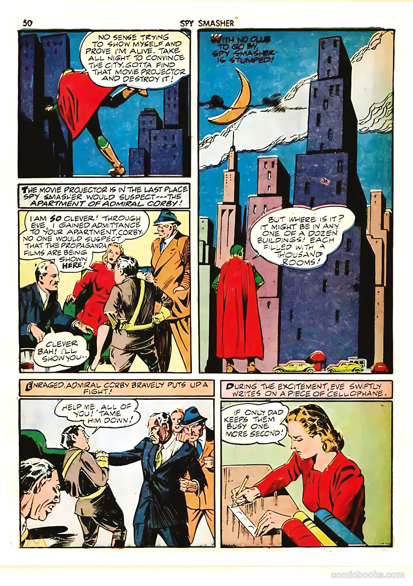 Spy Smasher #5 (1942) — page 50 of 68