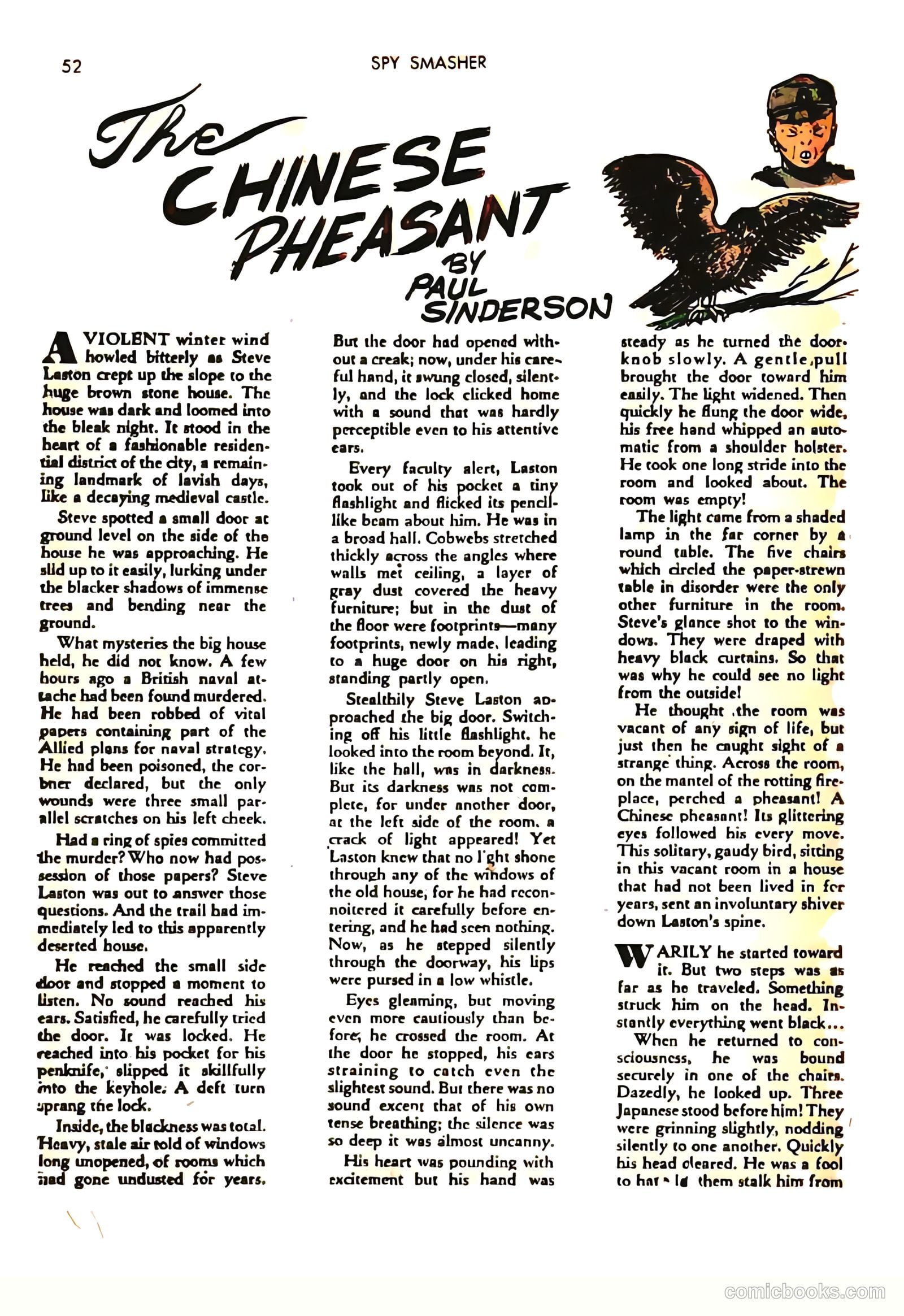 Spy Smasher #5 (1942) — page 52 of 68