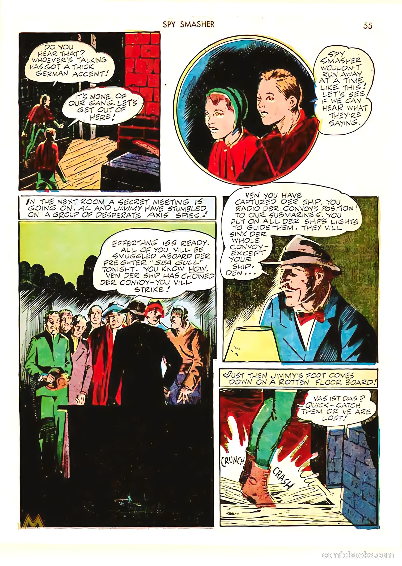 Spy Smasher #5 (1942) — page 55 of 68