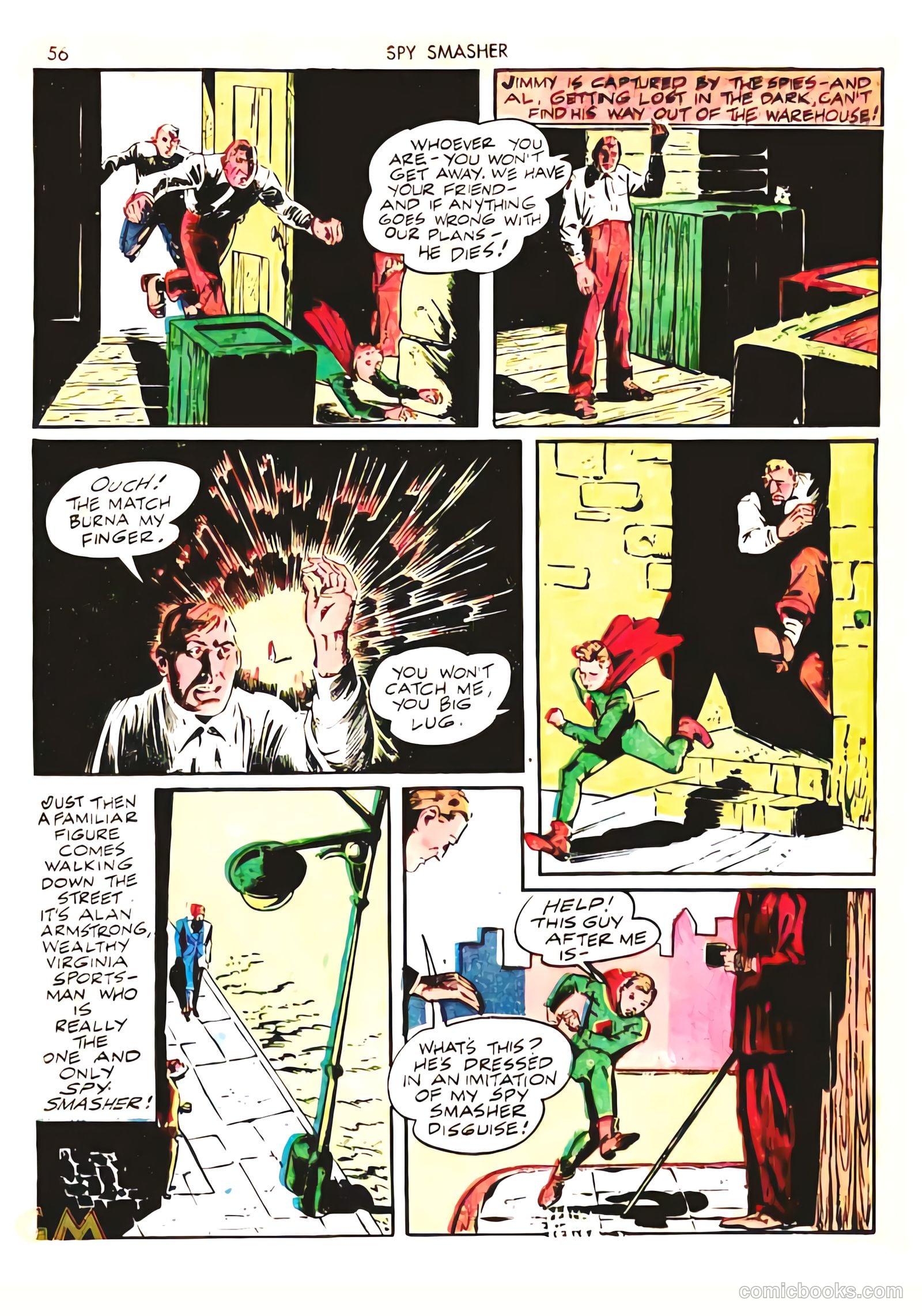 Spy Smasher #5 (1942) — page 56 of 68