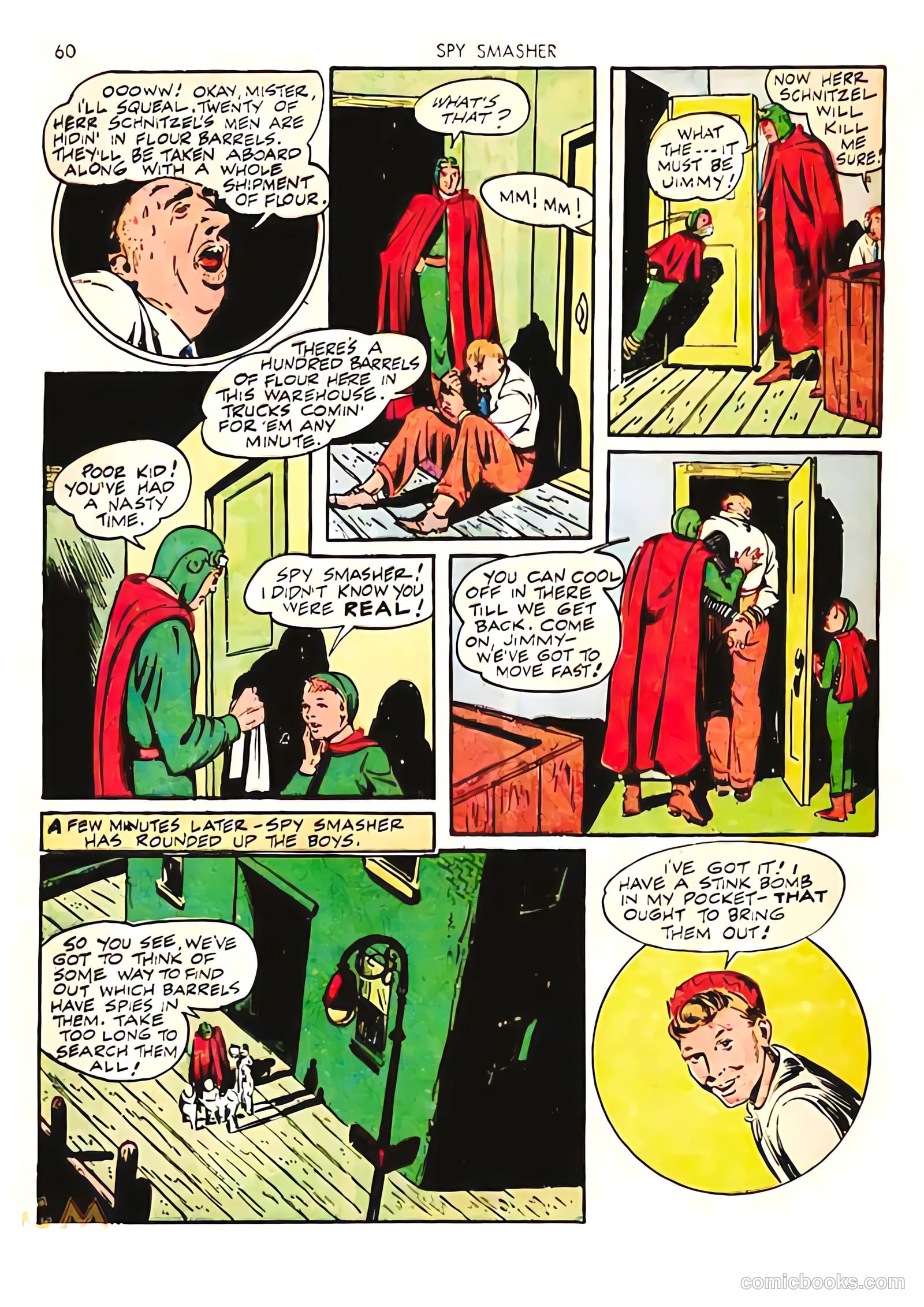Spy Smasher #5 (1942) — page 60 of 68