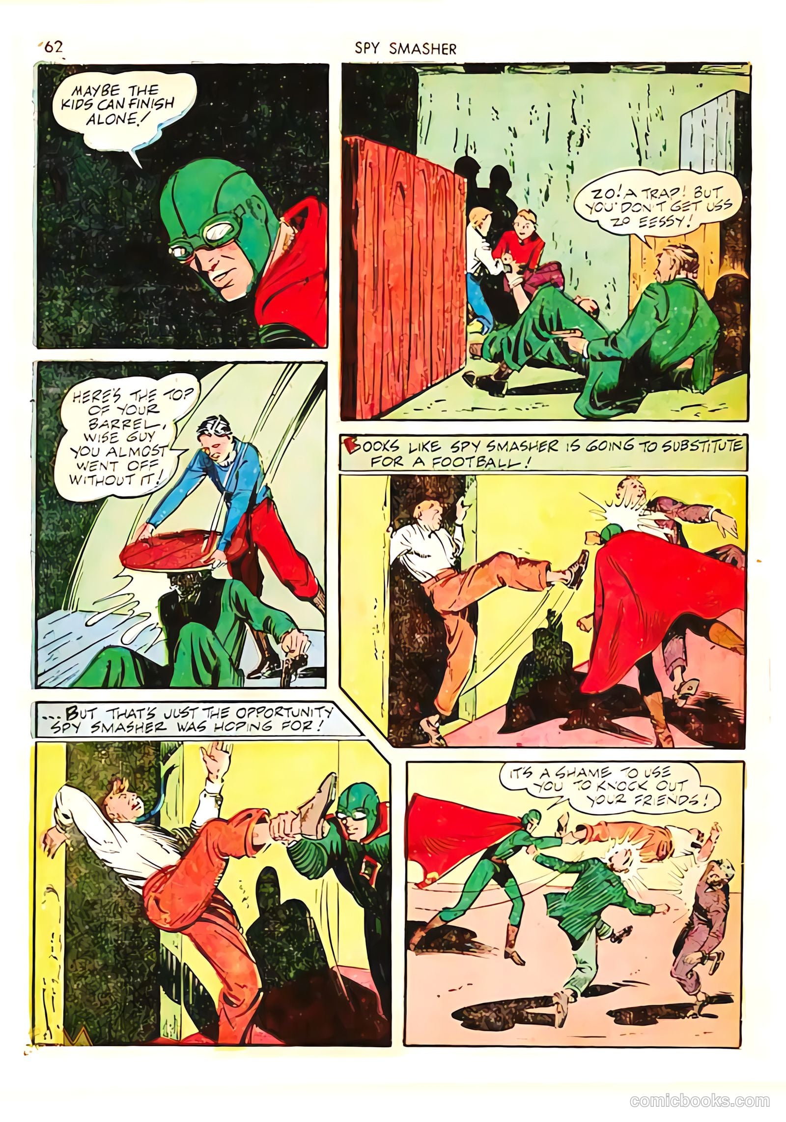 Spy Smasher #5 (1942) — page 62 of 68
