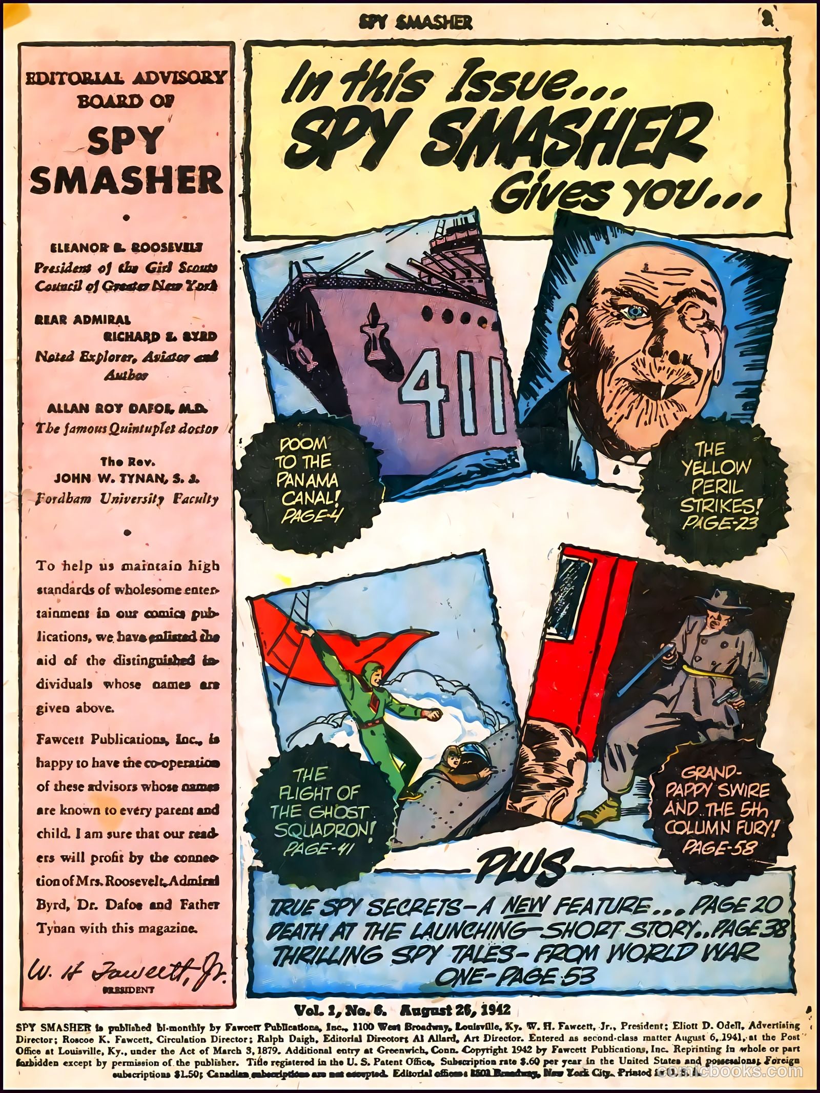 Spy Smasher #6 (1942) — page 4 of 68