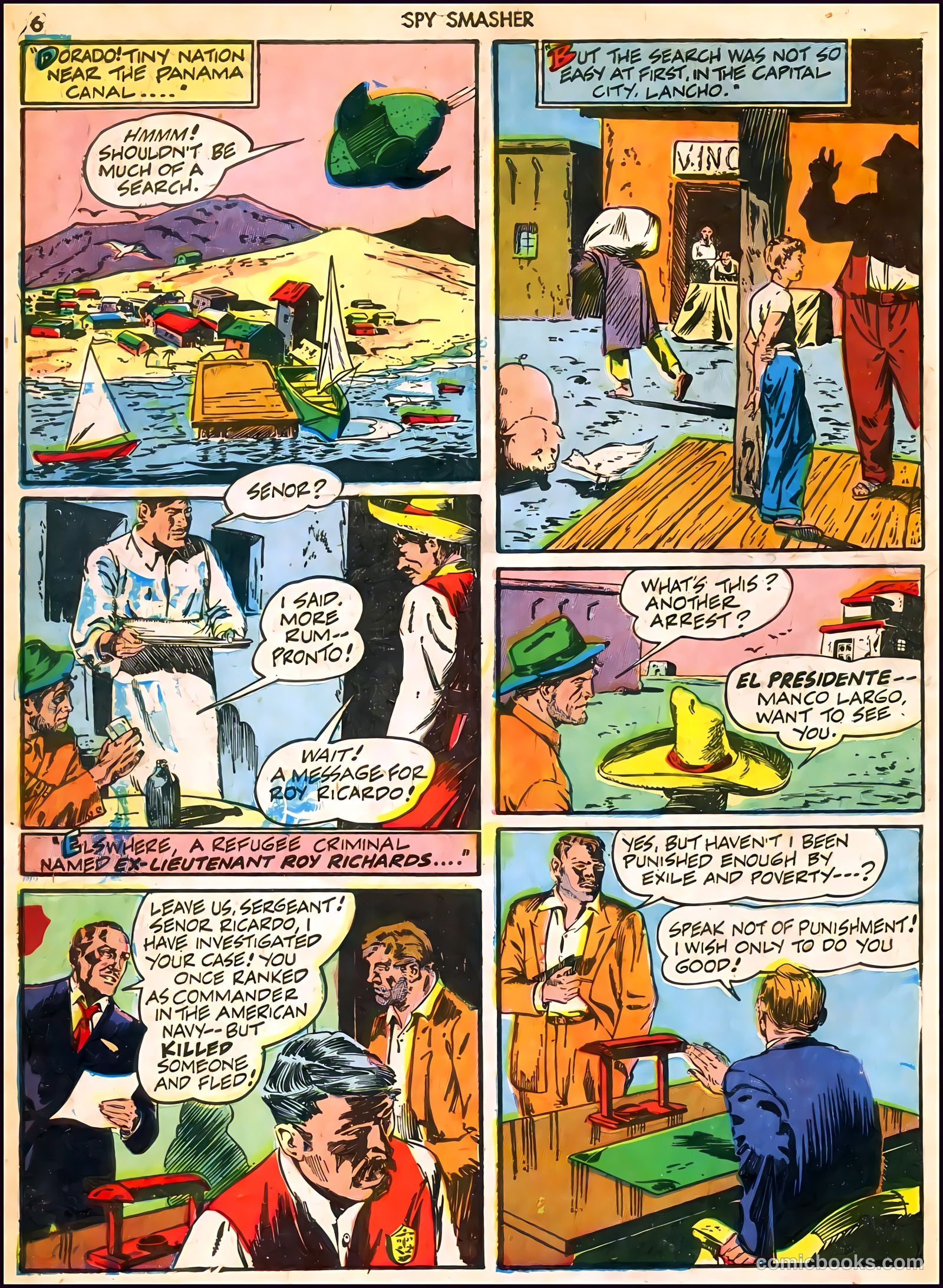 Spy Smasher #6 (1942) — page 6 of 68