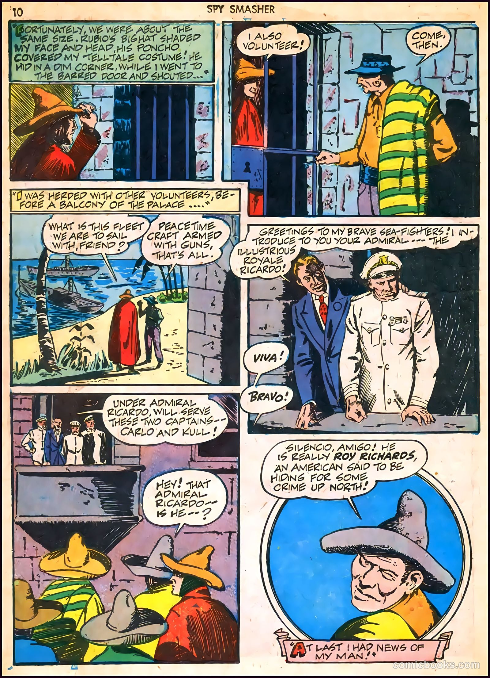 Spy Smasher #6 (1942) — page 10 of 68