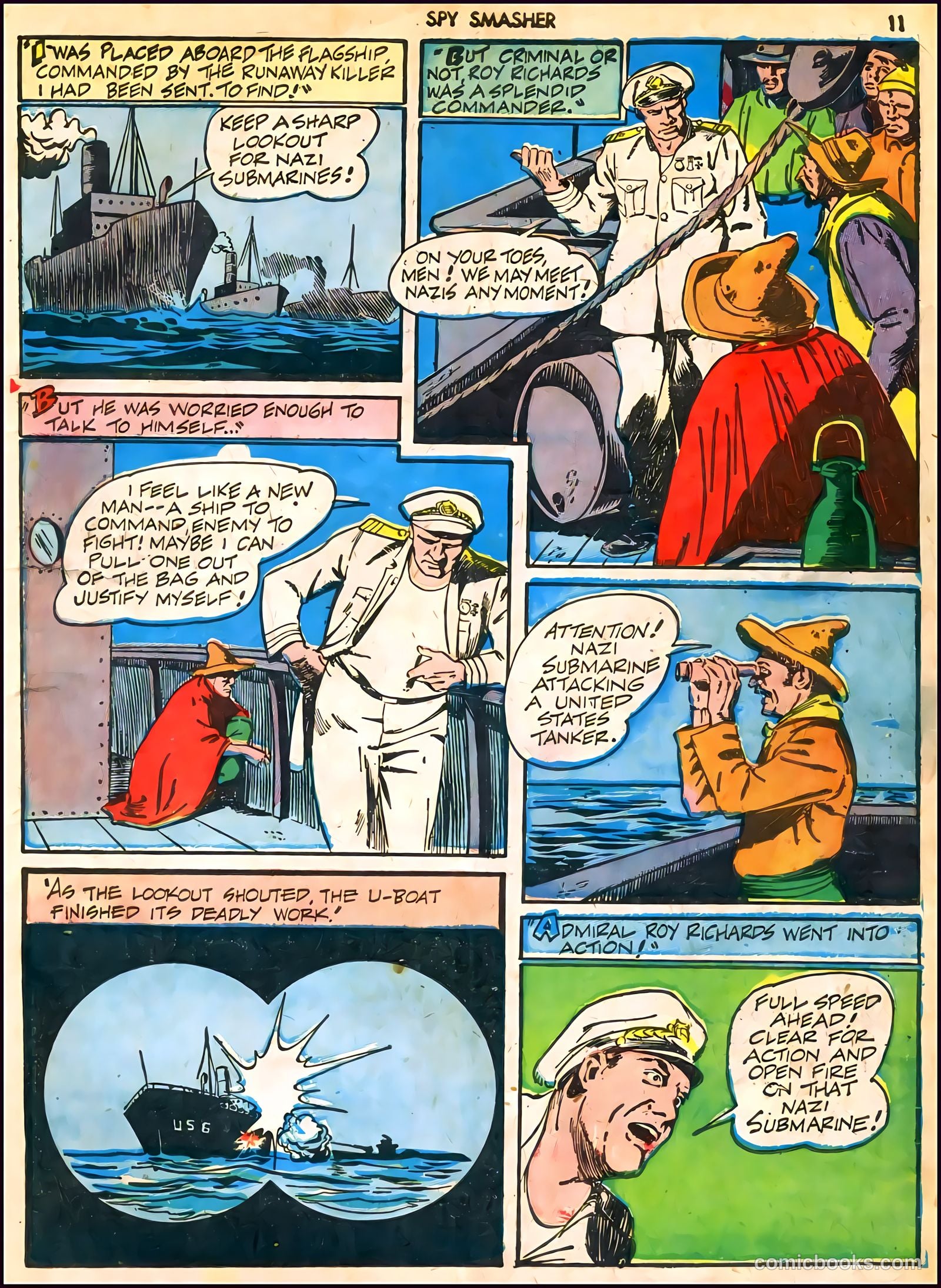 Spy Smasher #6 (1942) — page 11 of 68