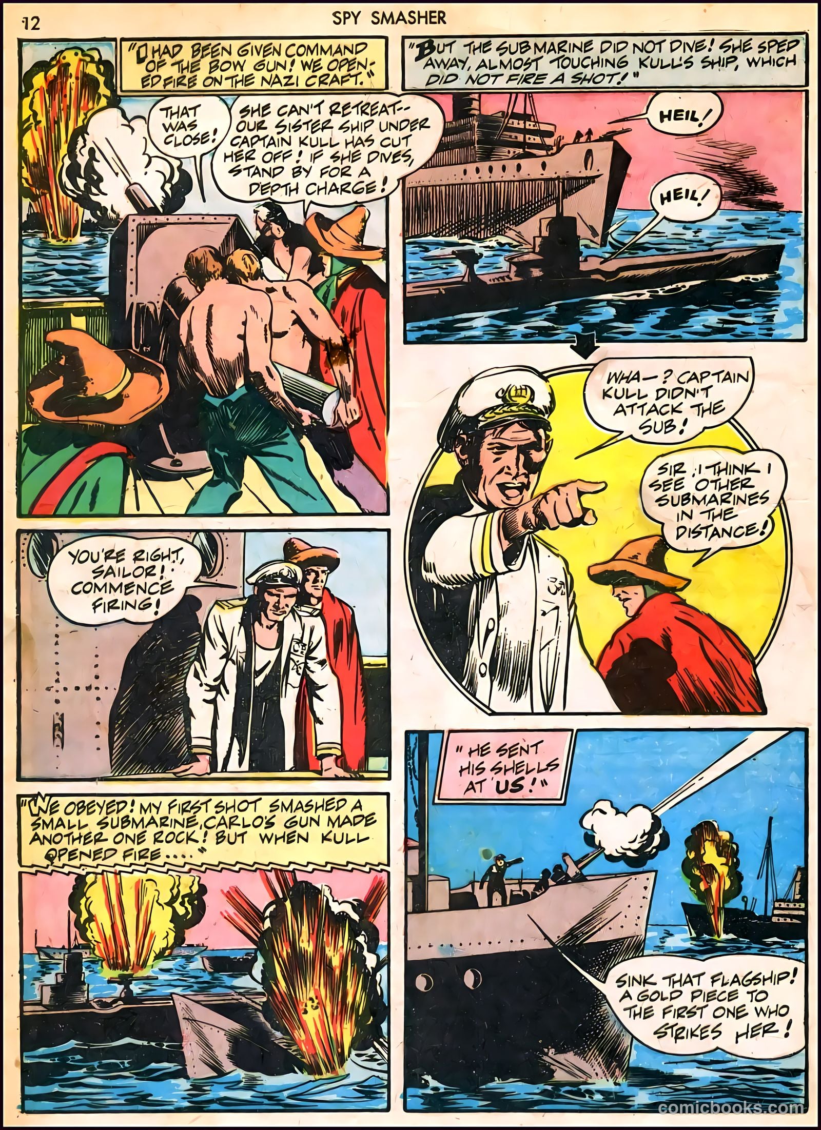 Spy Smasher #6 (1942) — page 12 of 68