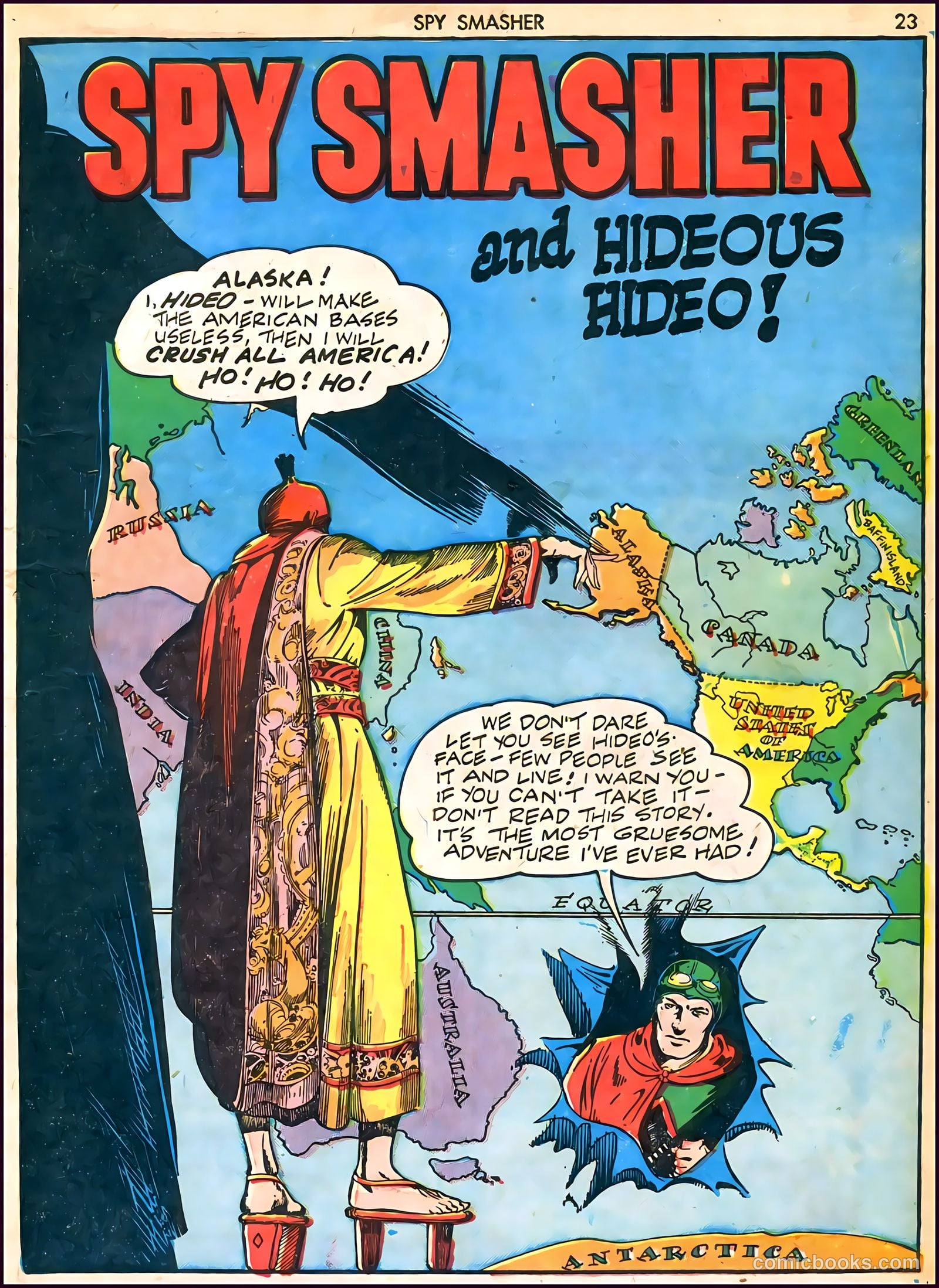 Spy Smasher #6 (1942) — page 23 of 68
