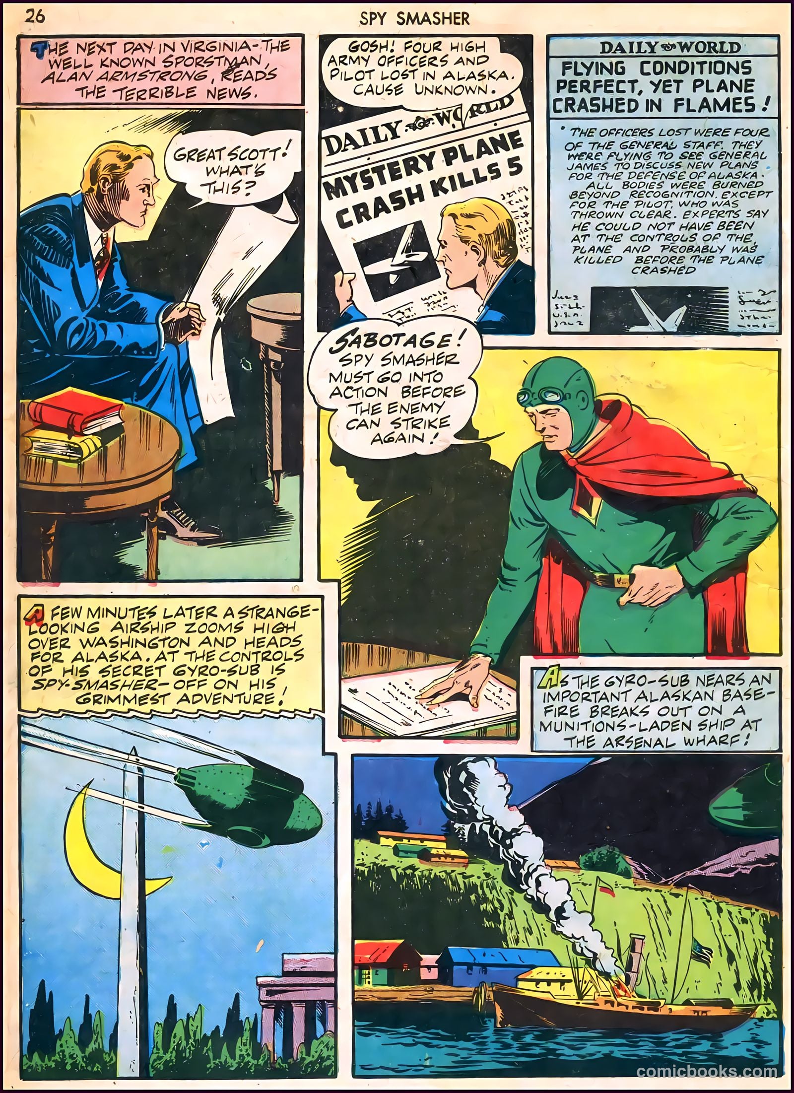 Spy Smasher #6 (1942) — page 26 of 68