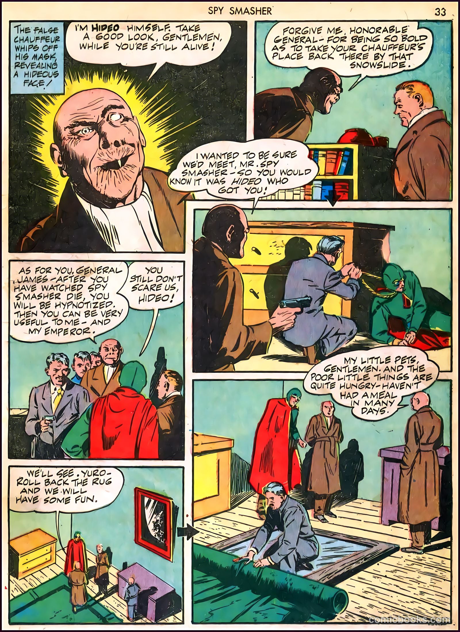Spy Smasher #6 (1942) — page 33 of 68