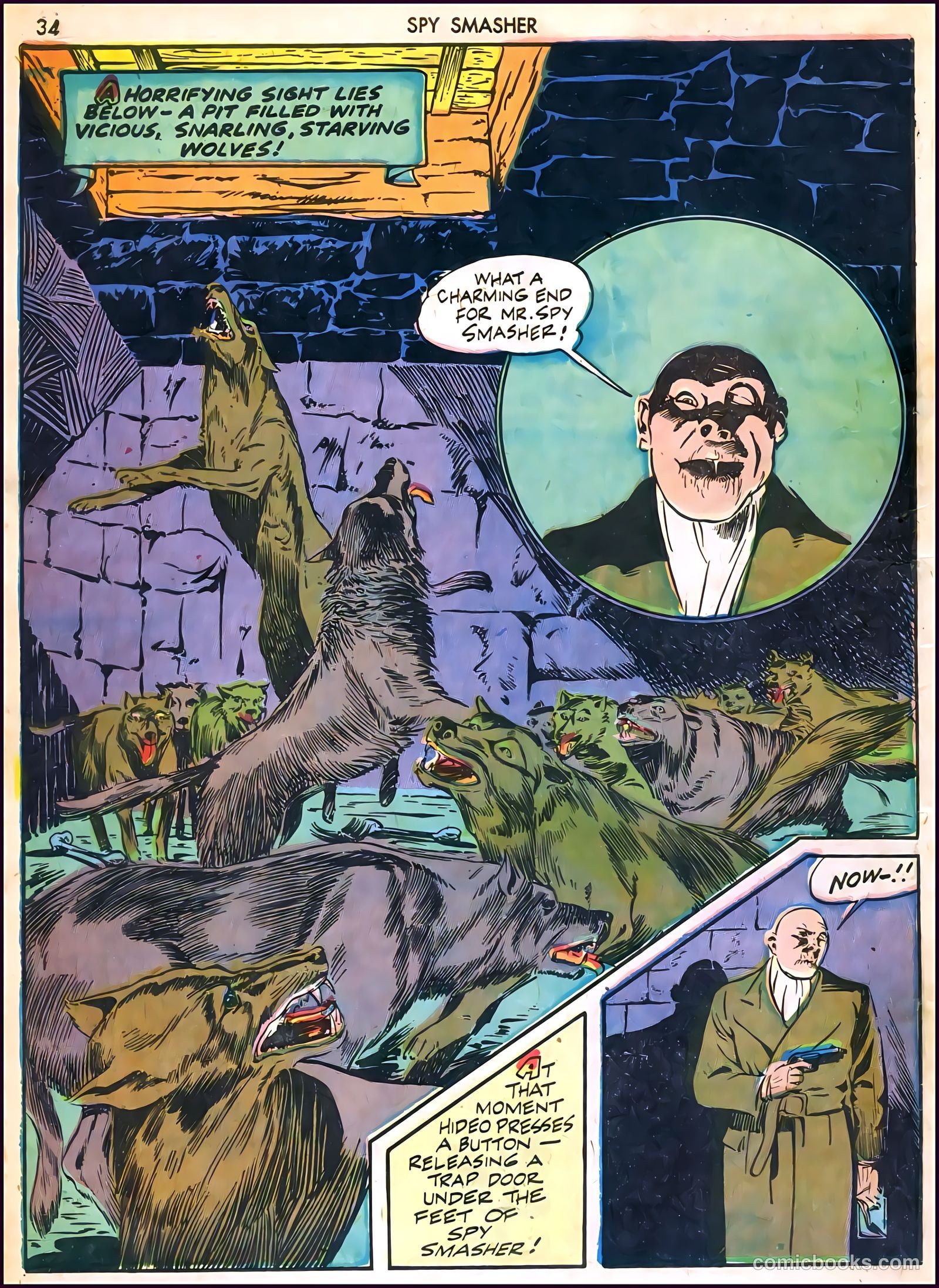 Spy Smasher #6 (1942) — page 34 of 68