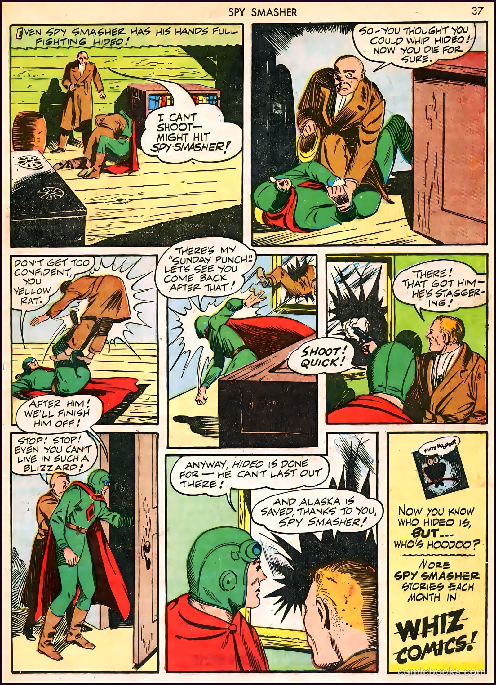 Spy Smasher #6 (1942) — page 37 of 68
