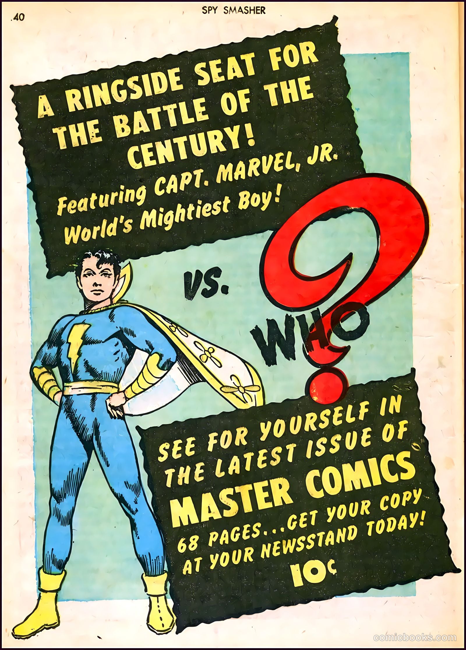Spy Smasher #6 (1942) — page 40 of 68