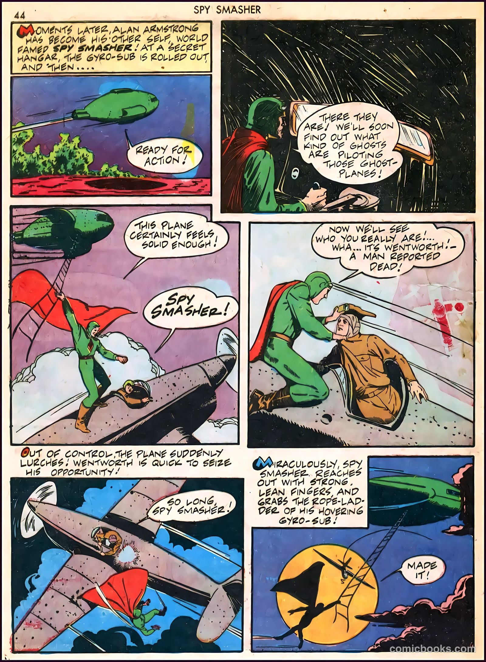 Spy Smasher #6 (1942) — page 44 of 68