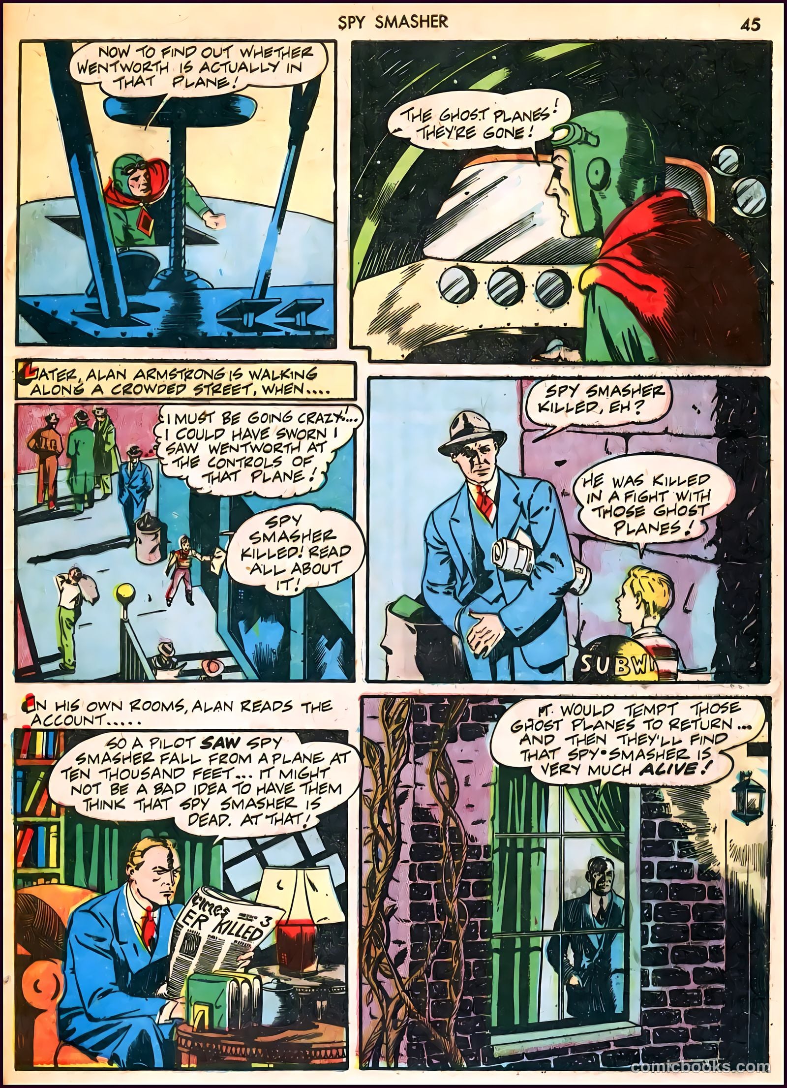 Spy Smasher #6 (1942) — page 45 of 68