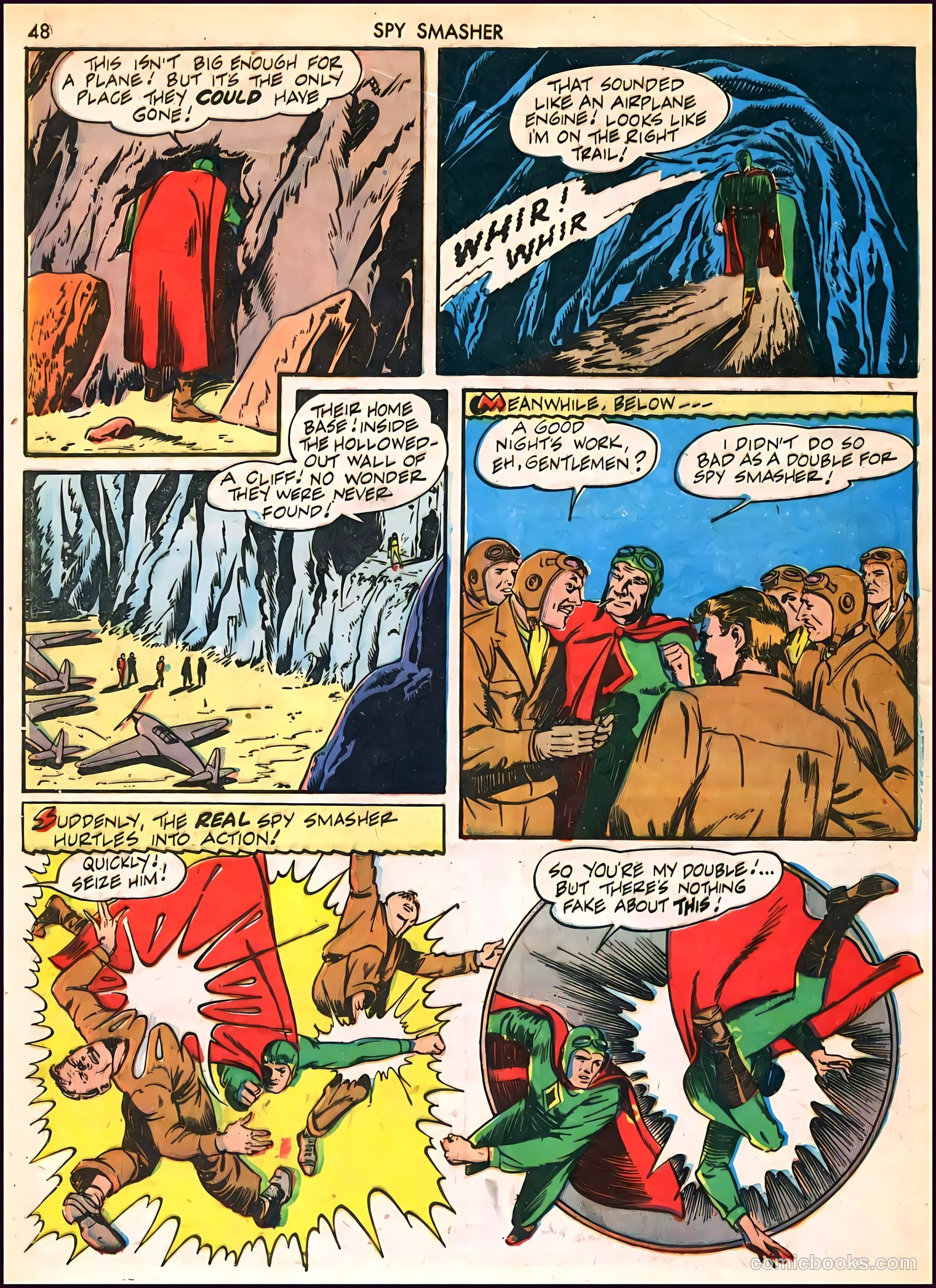 Spy Smasher #6 (1942) — page 48 of 68