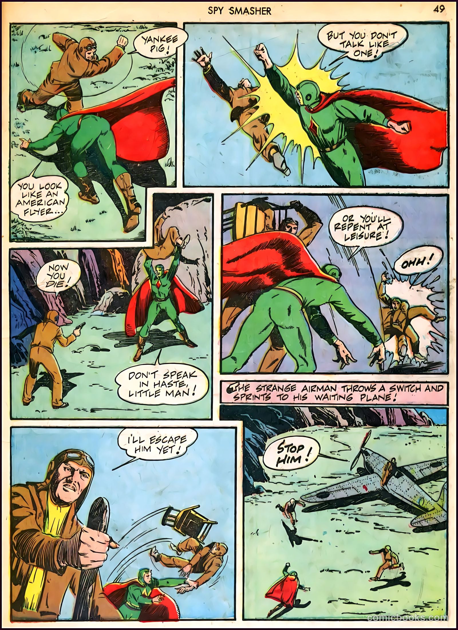 Spy Smasher #6 (1942) — page 49 of 68