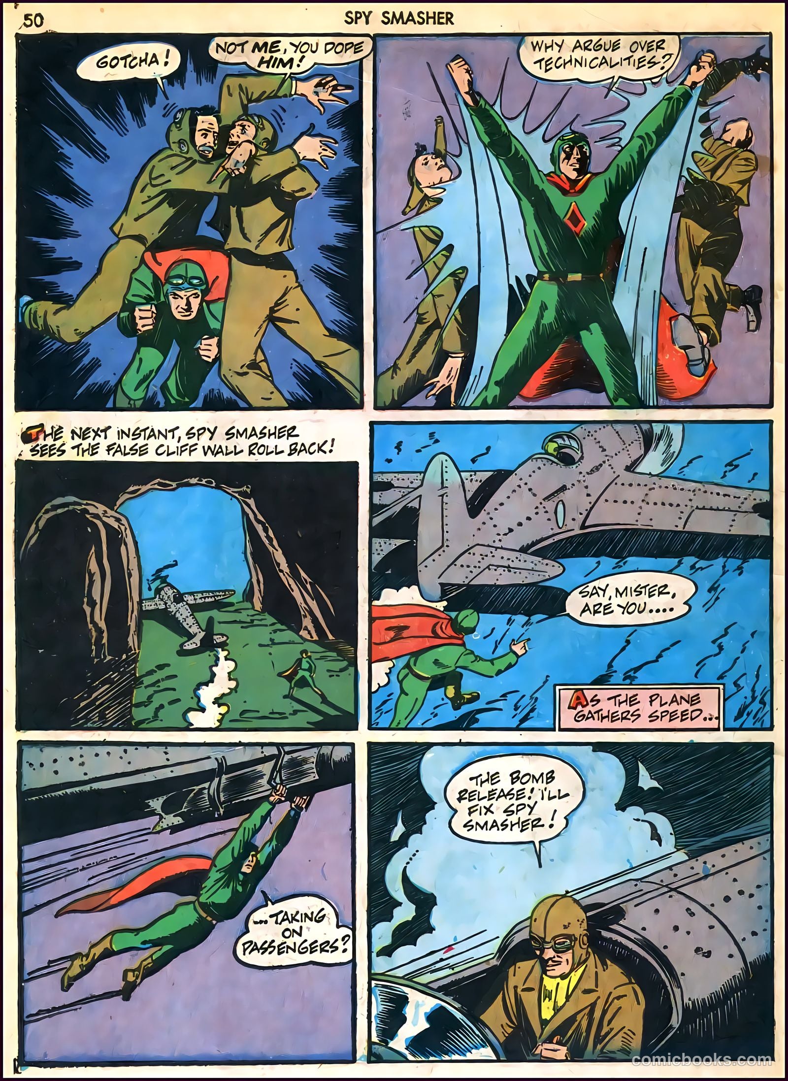 Spy Smasher #6 (1942) — page 50 of 68