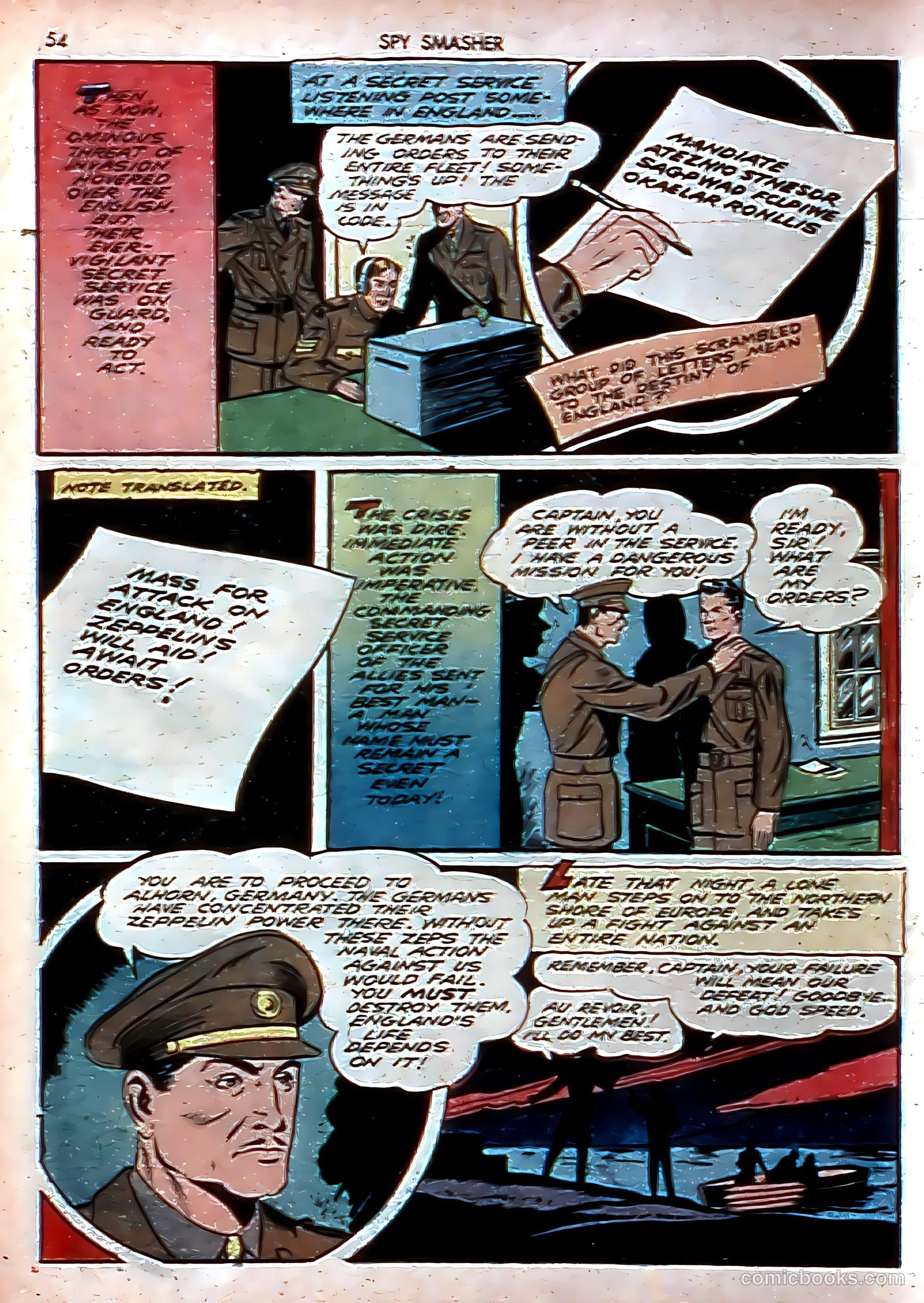 Spy Smasher #6 (1942) — page 54 of 68