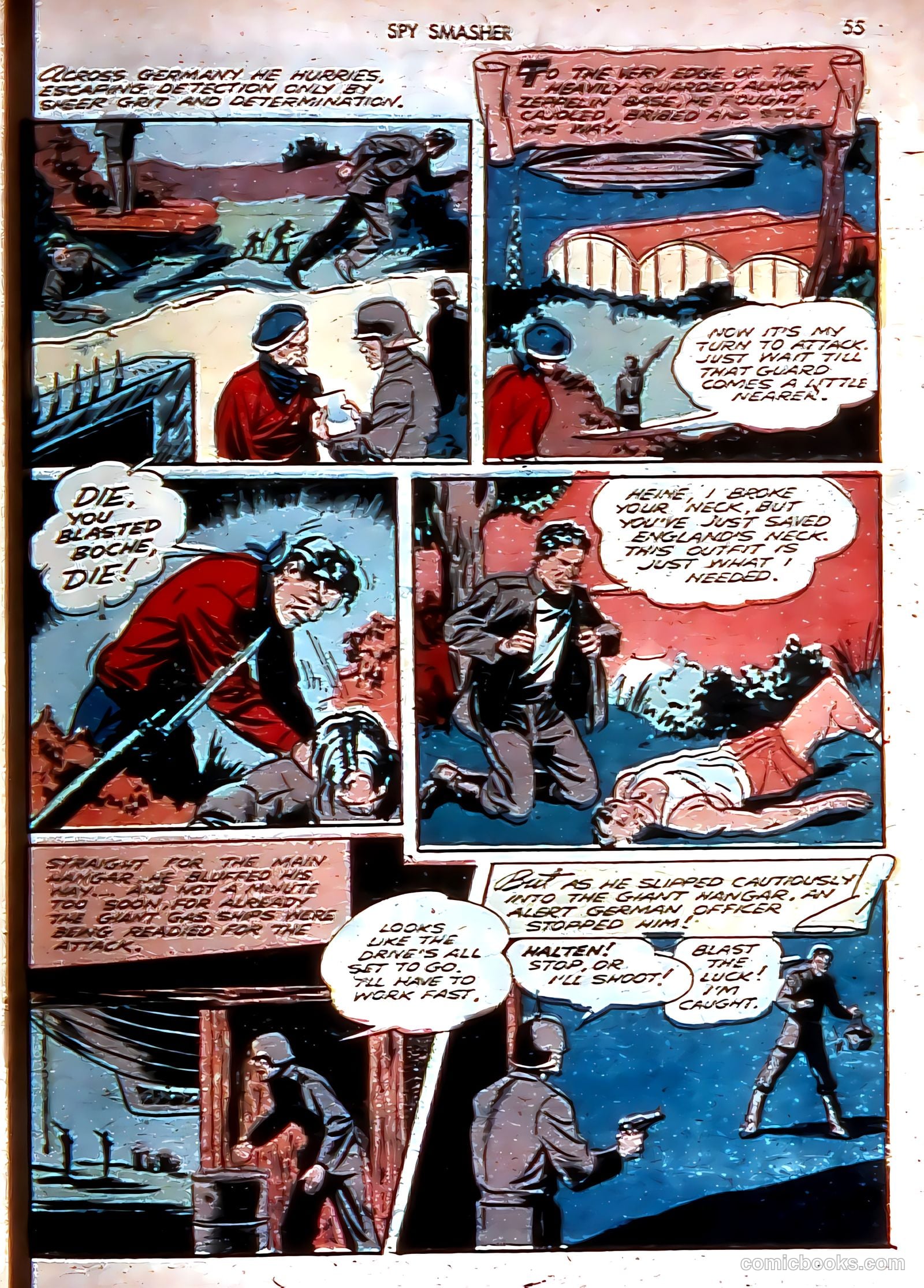 Spy Smasher #6 (1942) — page 55 of 68