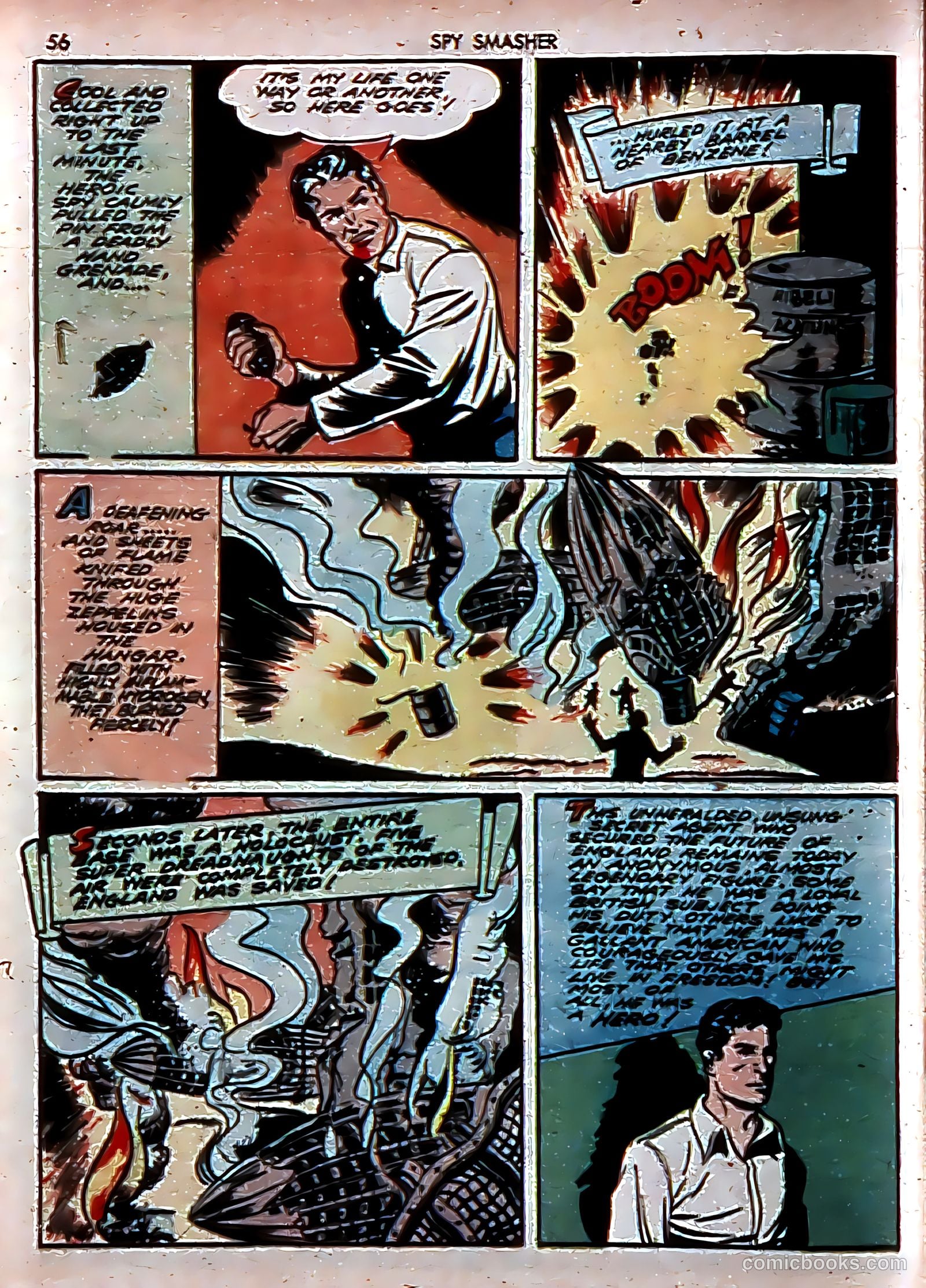 Spy Smasher #6 (1942) — page 56 of 68