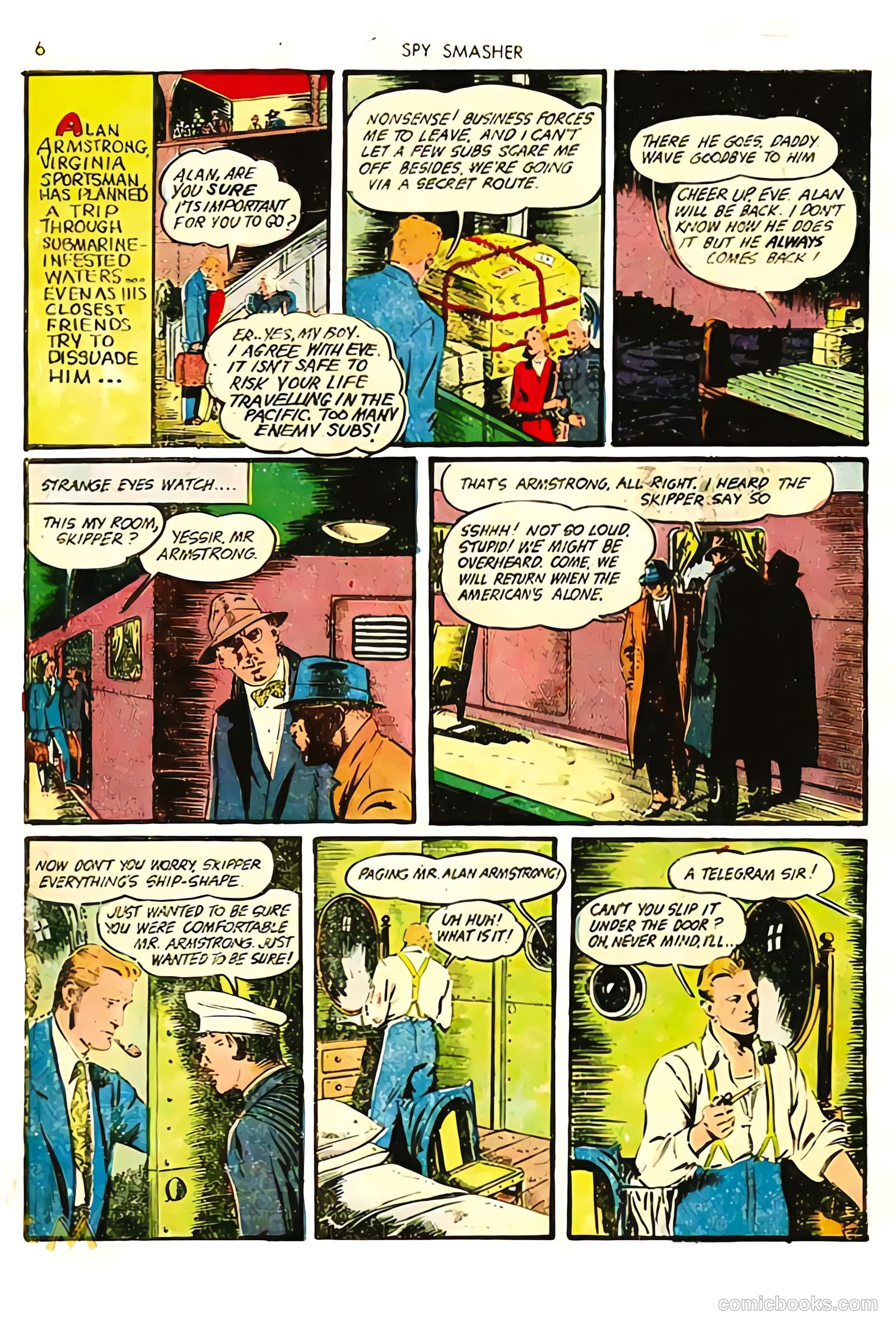 Spy Smasher #7 (1942) — page 6 of 69