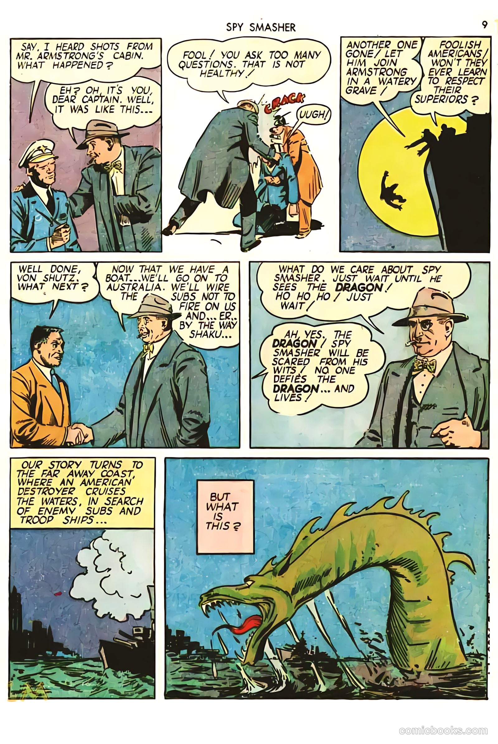 Spy Smasher #7 (1942) — page 9 of 69