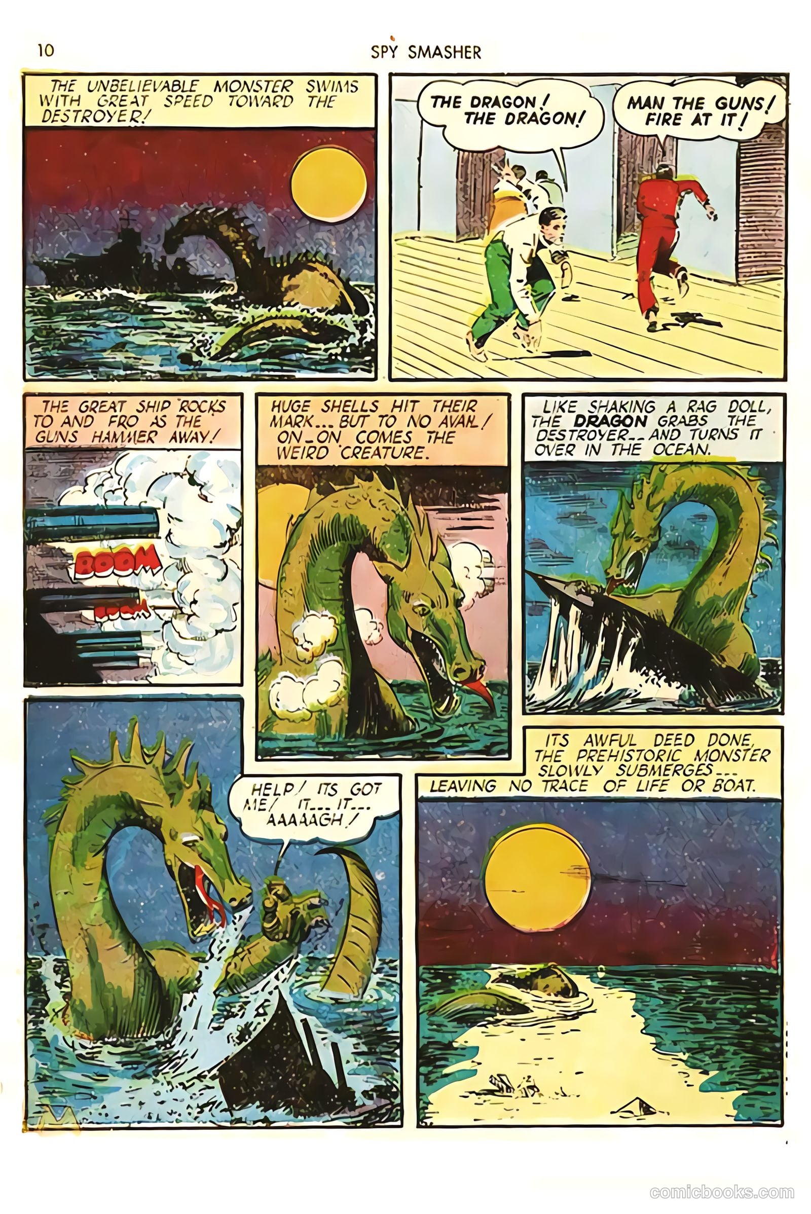 Spy Smasher #7 (1942) — page 10 of 69