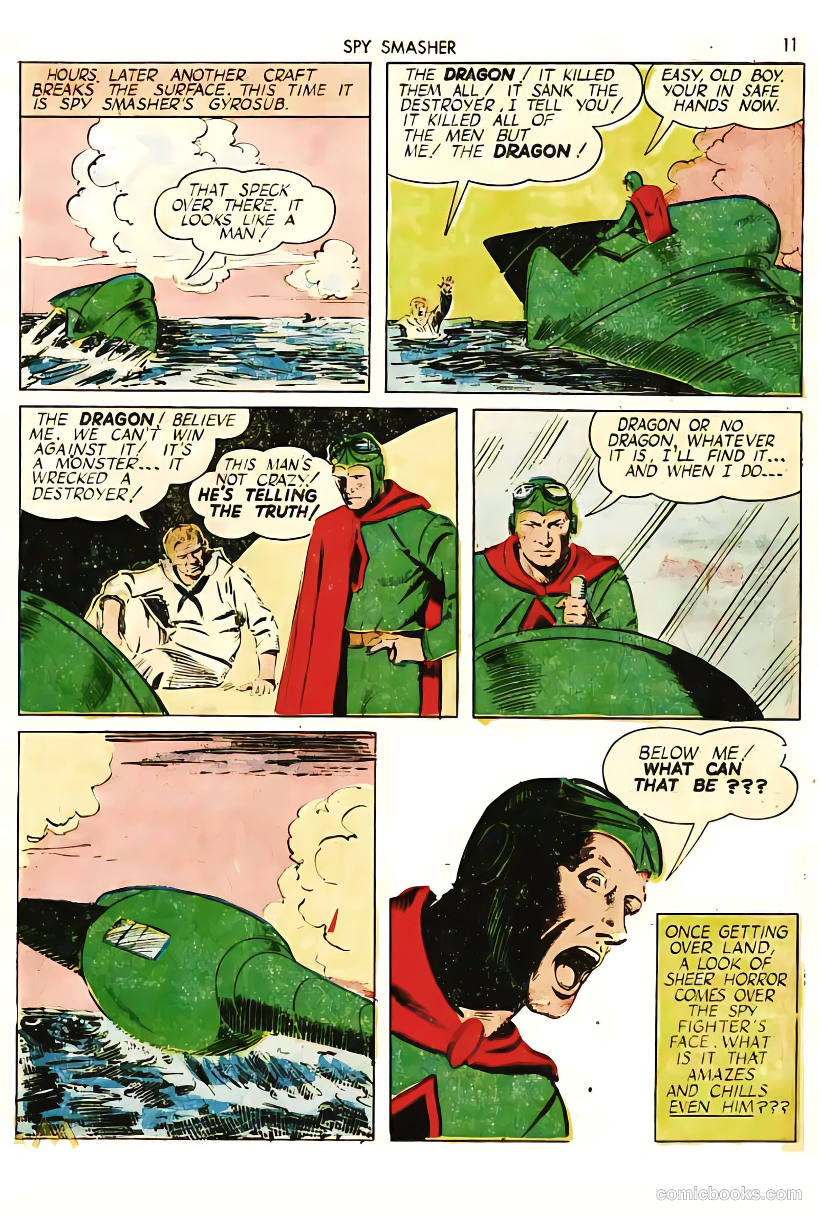 Spy Smasher #7 (1942) — page 11 of 69