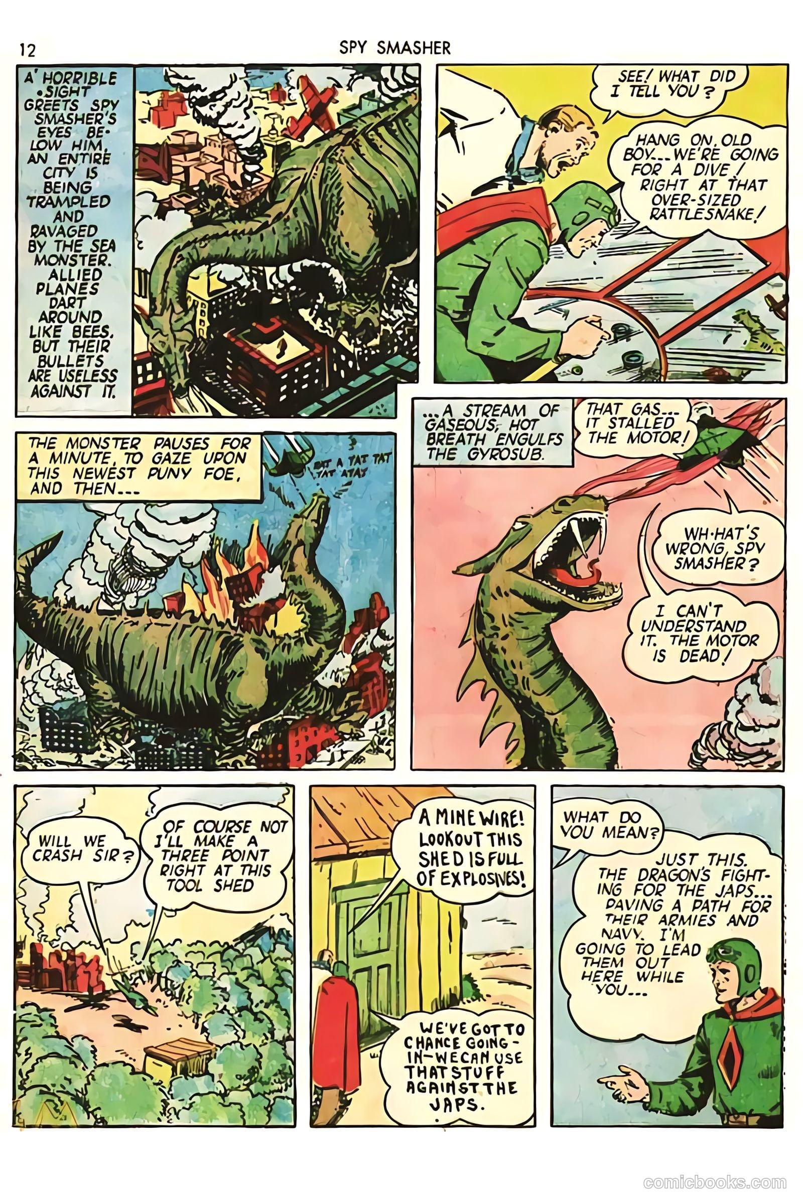 Spy Smasher #7 (1942) — page 12 of 69