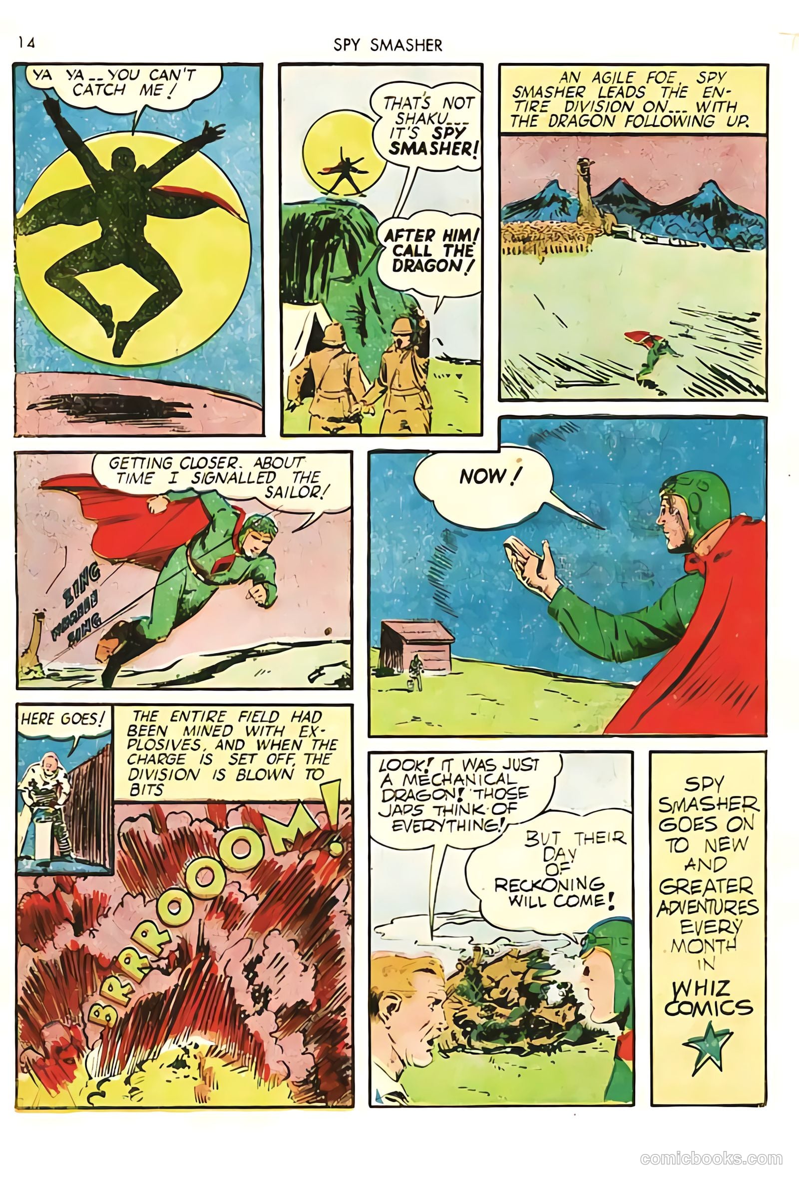 Spy Smasher #7 (1942) — page 14 of 69