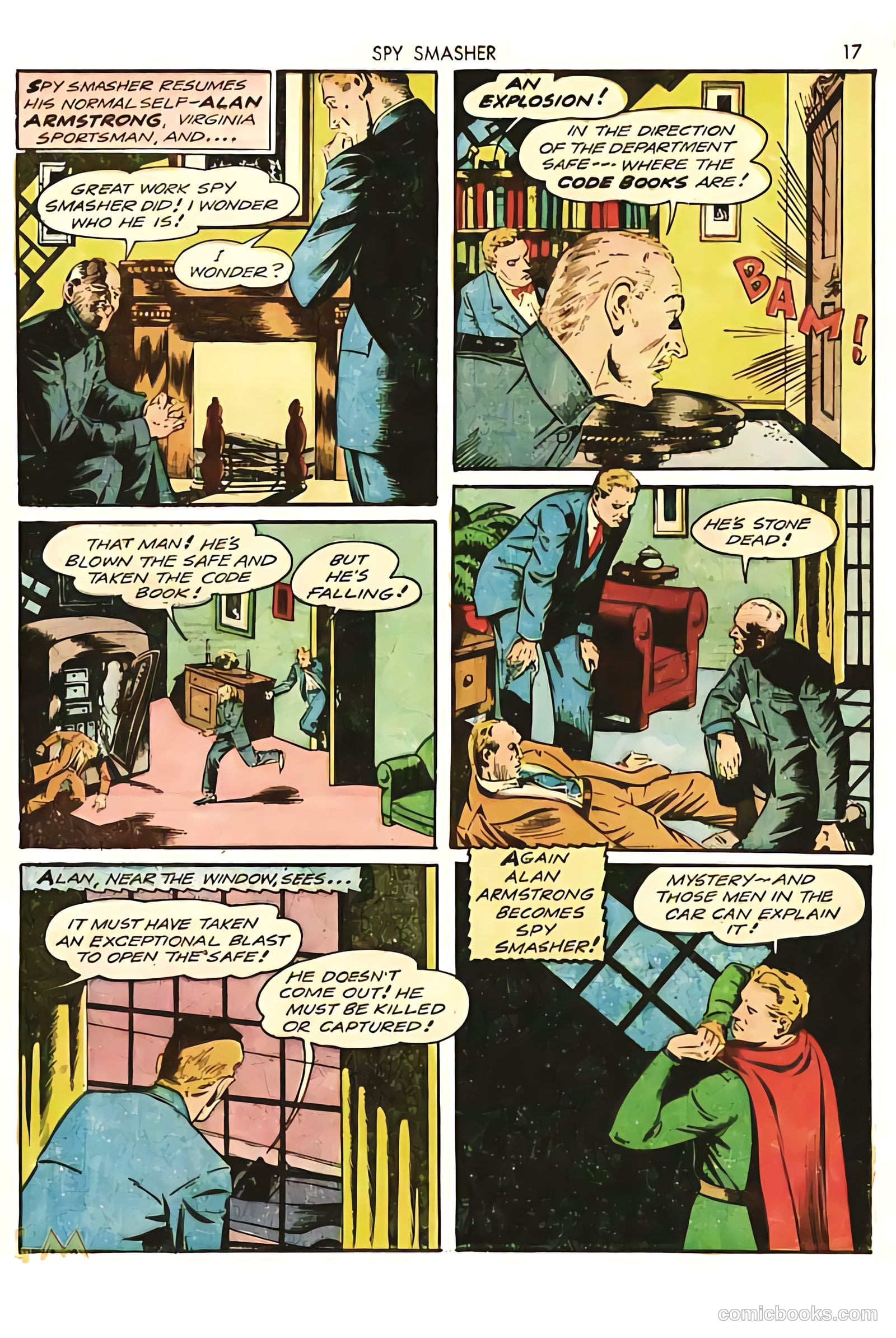 Spy Smasher #7 (1942) — page 17 of 69