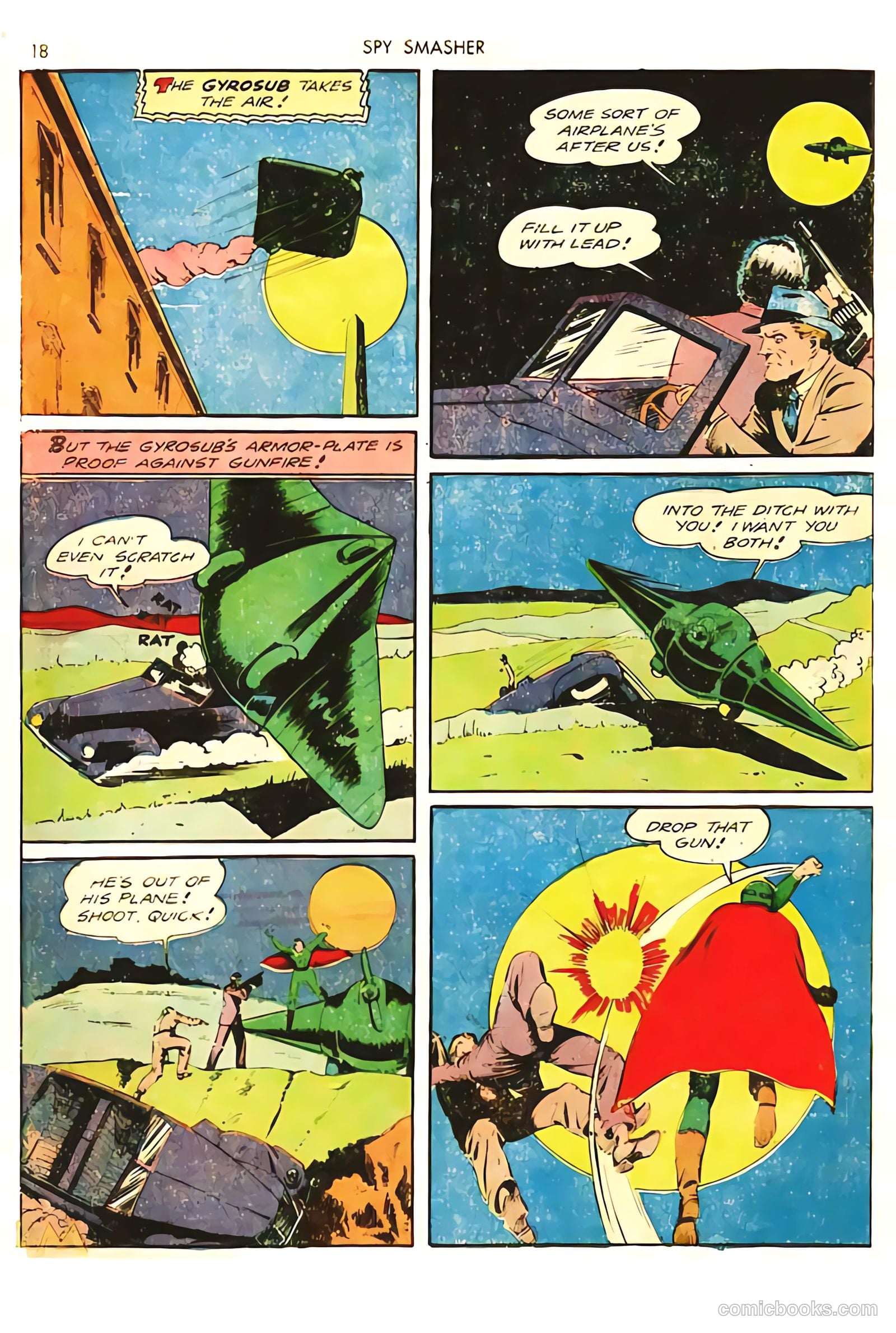 Spy Smasher #7 (1942) — page 18 of 69