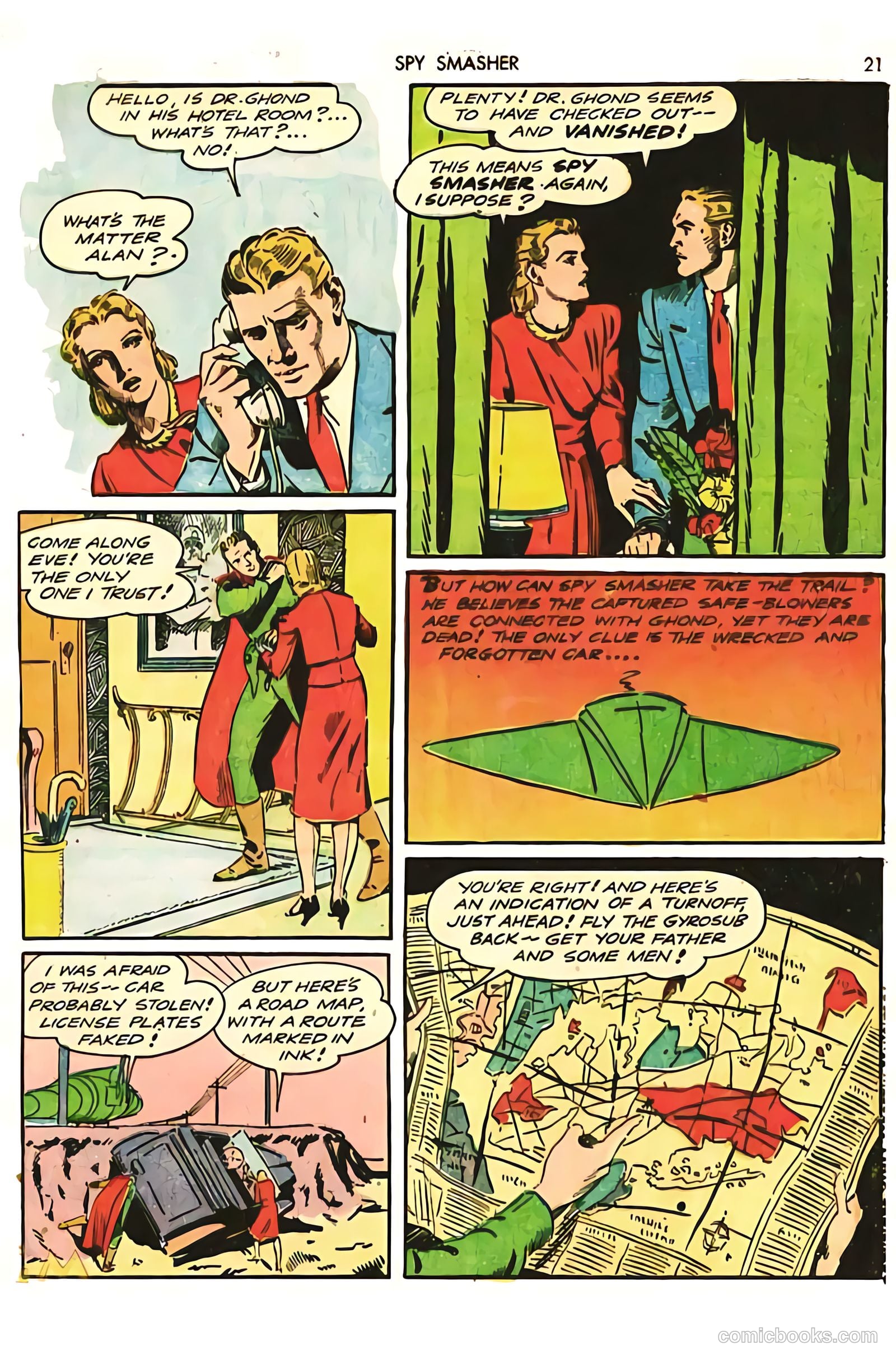 Spy Smasher #7 (1942) — page 21 of 69