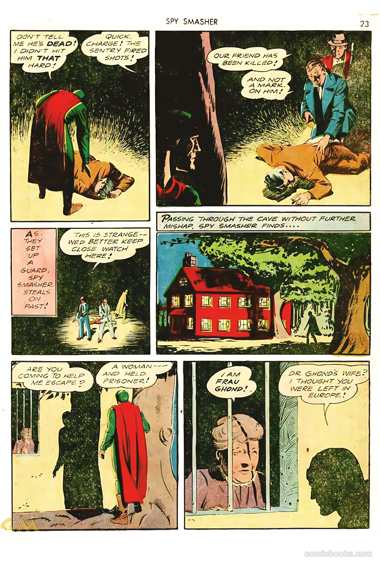 Spy Smasher #7 (1942) — page 23 of 69