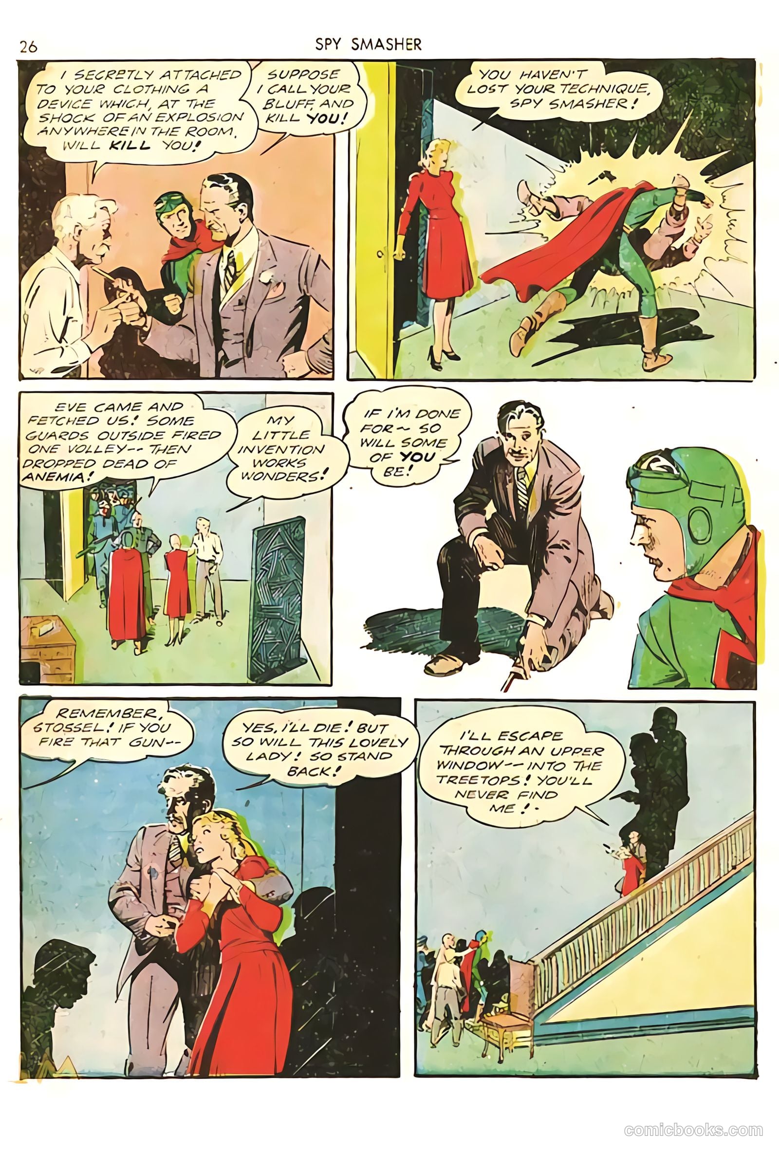 Spy Smasher #7 (1942) — page 26 of 69