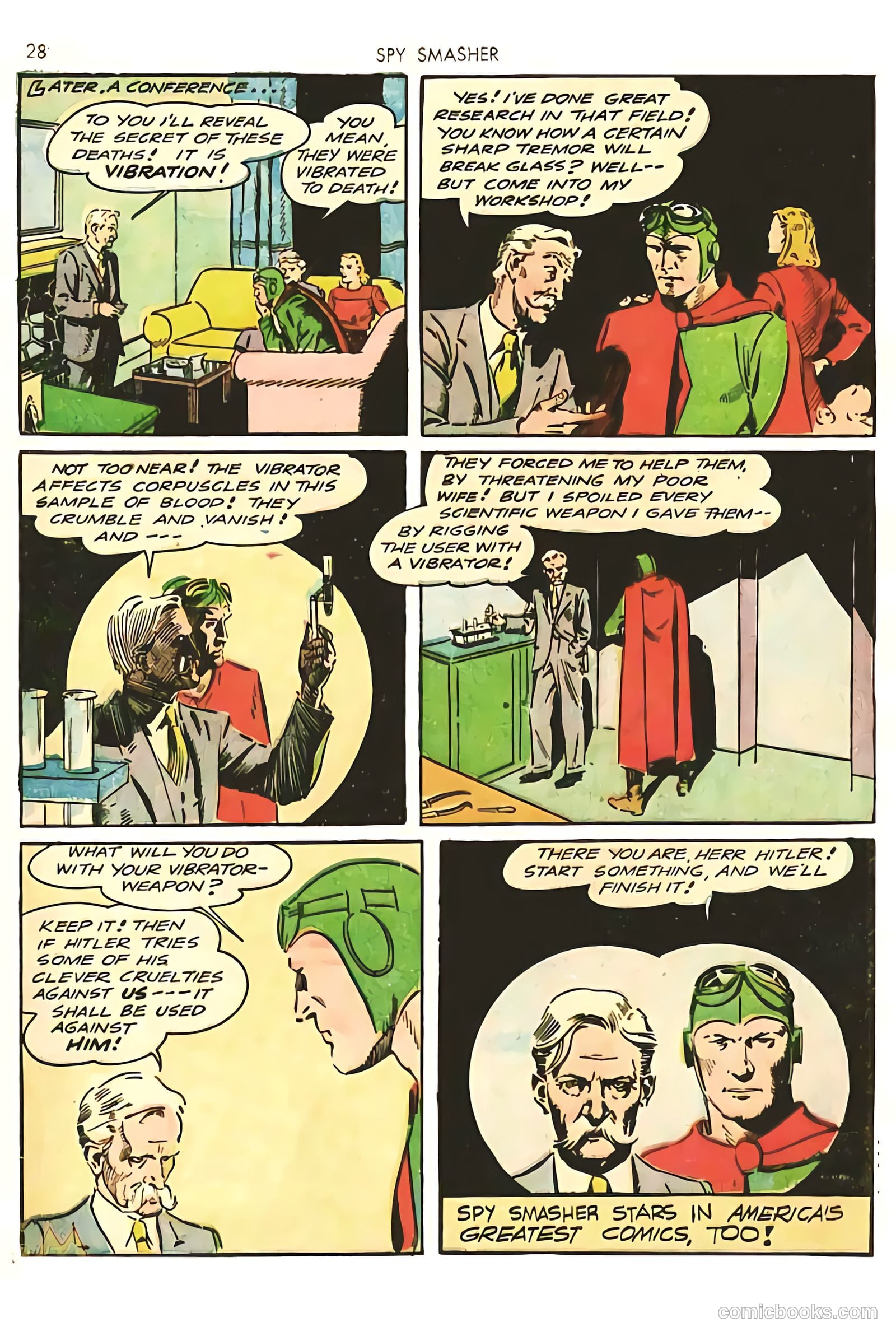 Spy Smasher #7 (1942) — page 28 of 69