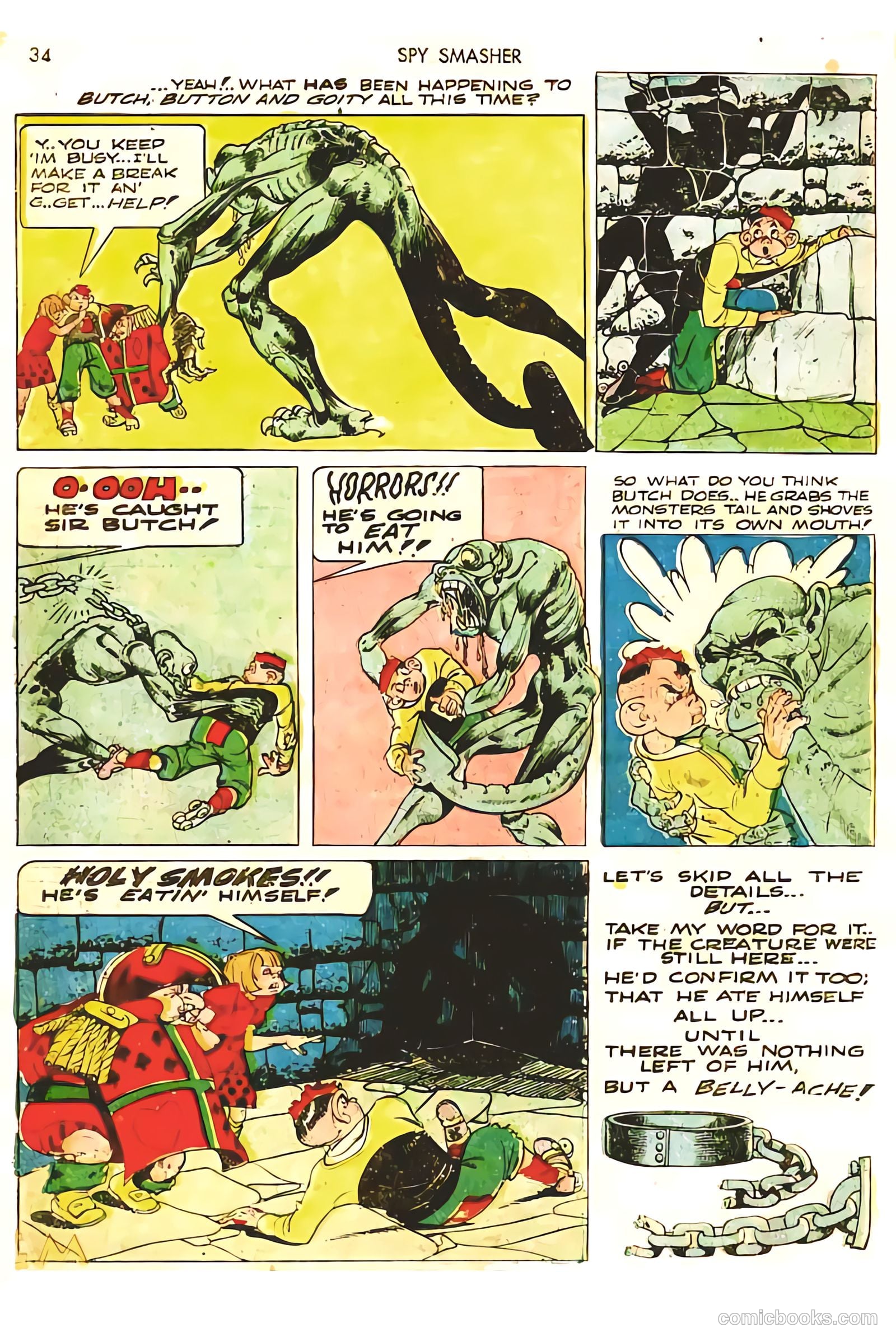 Spy Smasher #7 (1942) — page 34 of 69