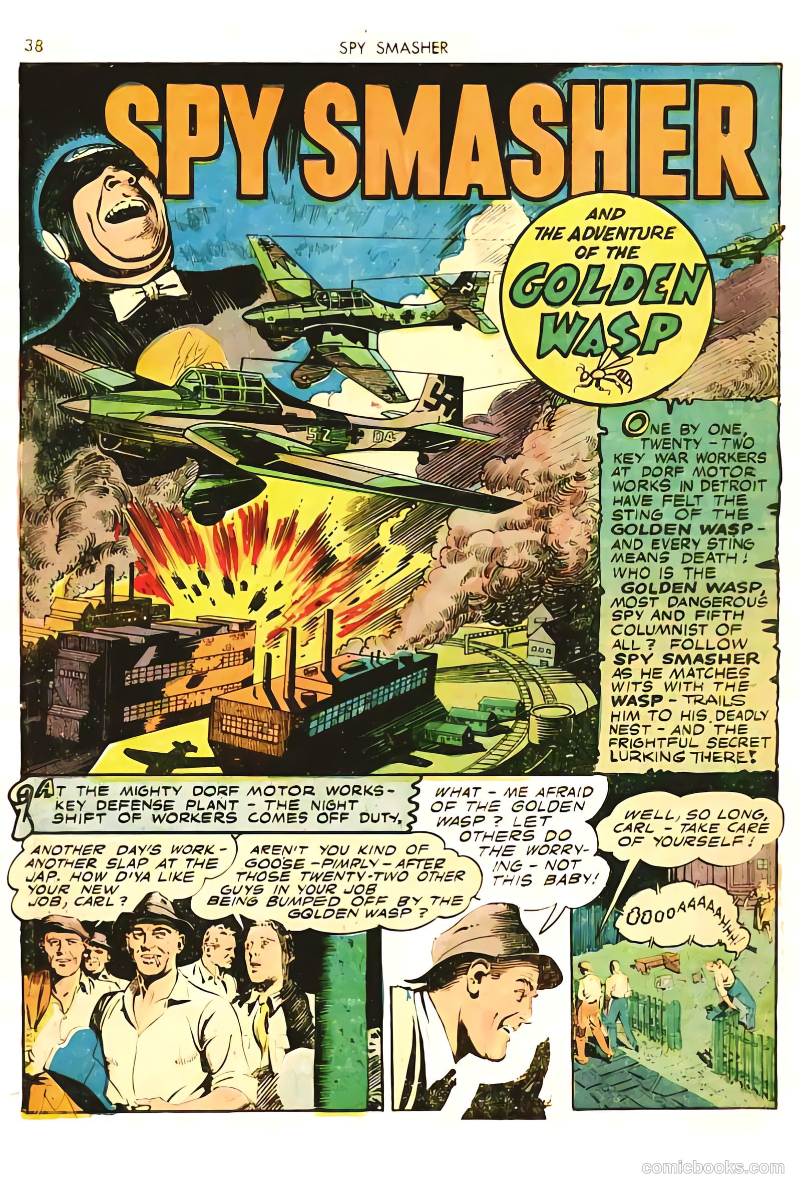 Spy Smasher #7 (1942) — page 38 of 69